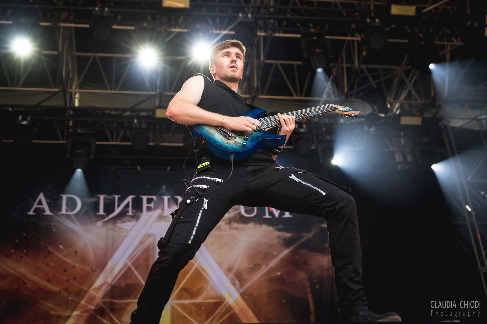 220820 Ad Infinitum playing at Rock The Lakes 2022 in Vallamand.
Photo: Claudia Chiodi 220820 Ad Infinitum playing at Rock The Lakes 2022 in Vallamand.
Photo: Claudia Chiodi