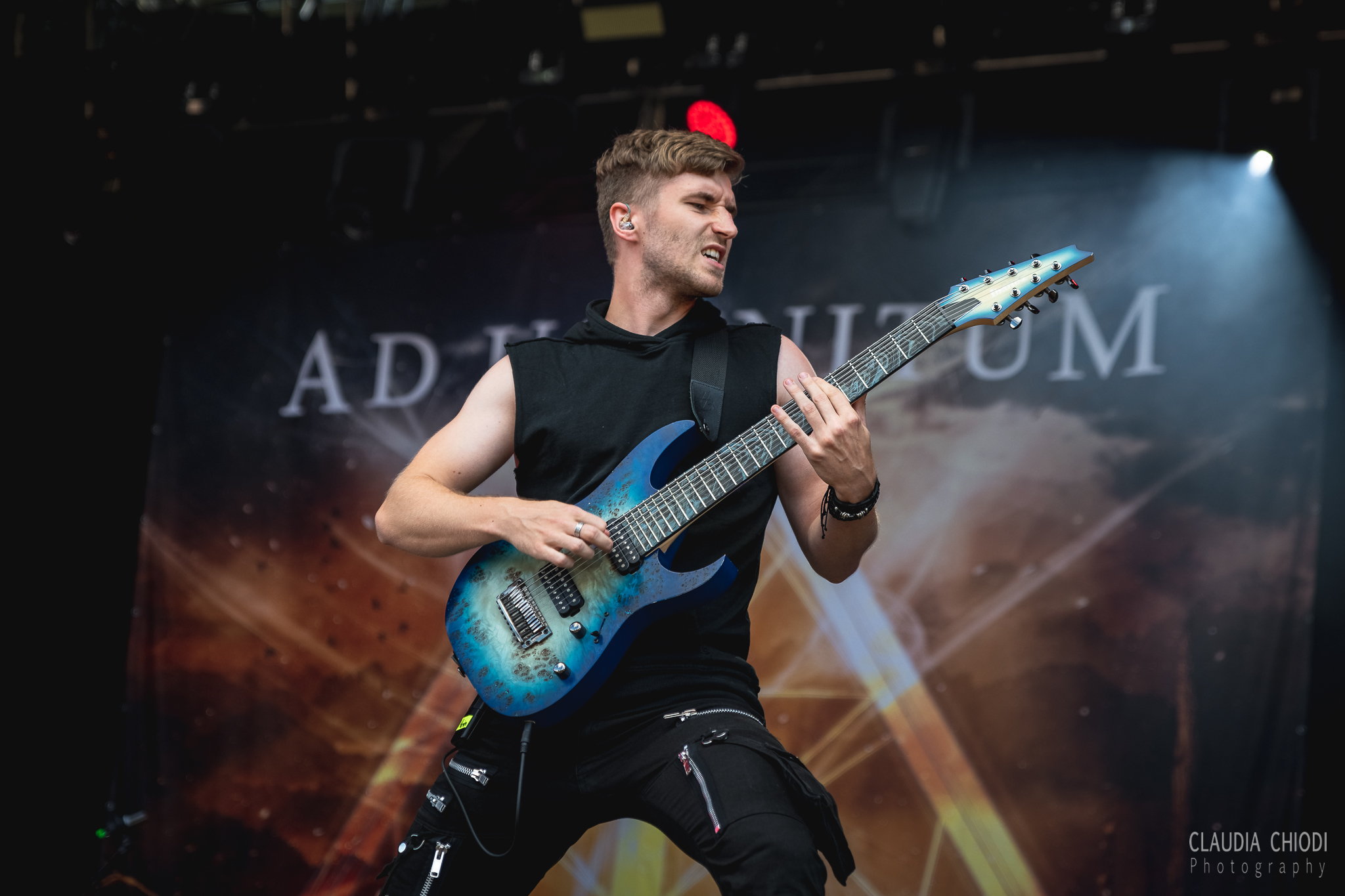 220820 Ad Infinitum playing at Rock The Lakes 2022 in Vallamand.
Photo: Claudia Chiodi 220820 Ad Infinitum playing at Rock The Lakes 2022 in Vallamand.
Photo: Claudia Chiodi