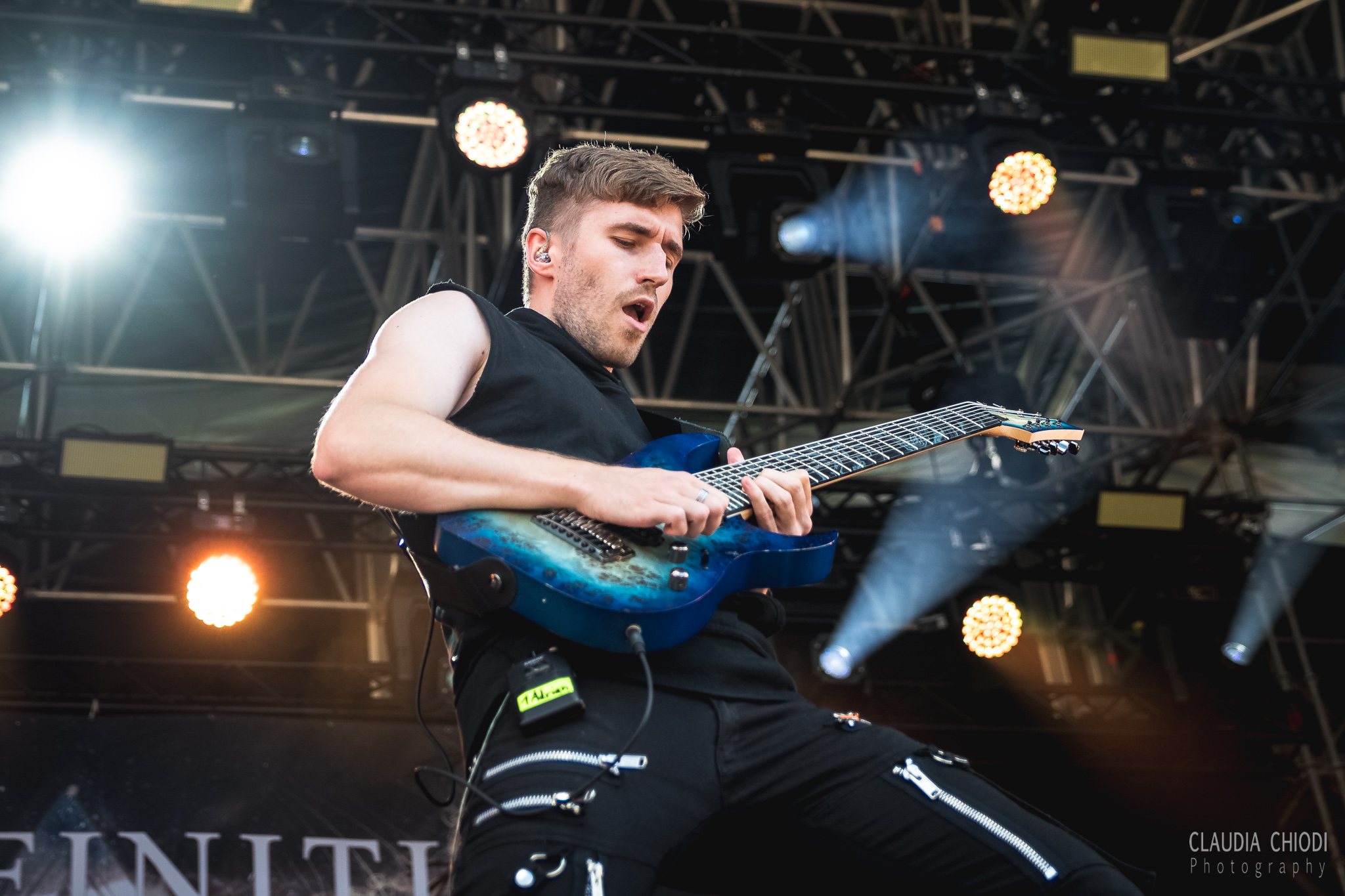 220820 Ad Infinitum playing at Rock The Lakes 2022 in Vallamand.
Photo: Claudia Chiodi 220820 Ad Infinitum playing at Rock The Lakes 2022 in Vallamand.
Photo: Claudia Chiodi