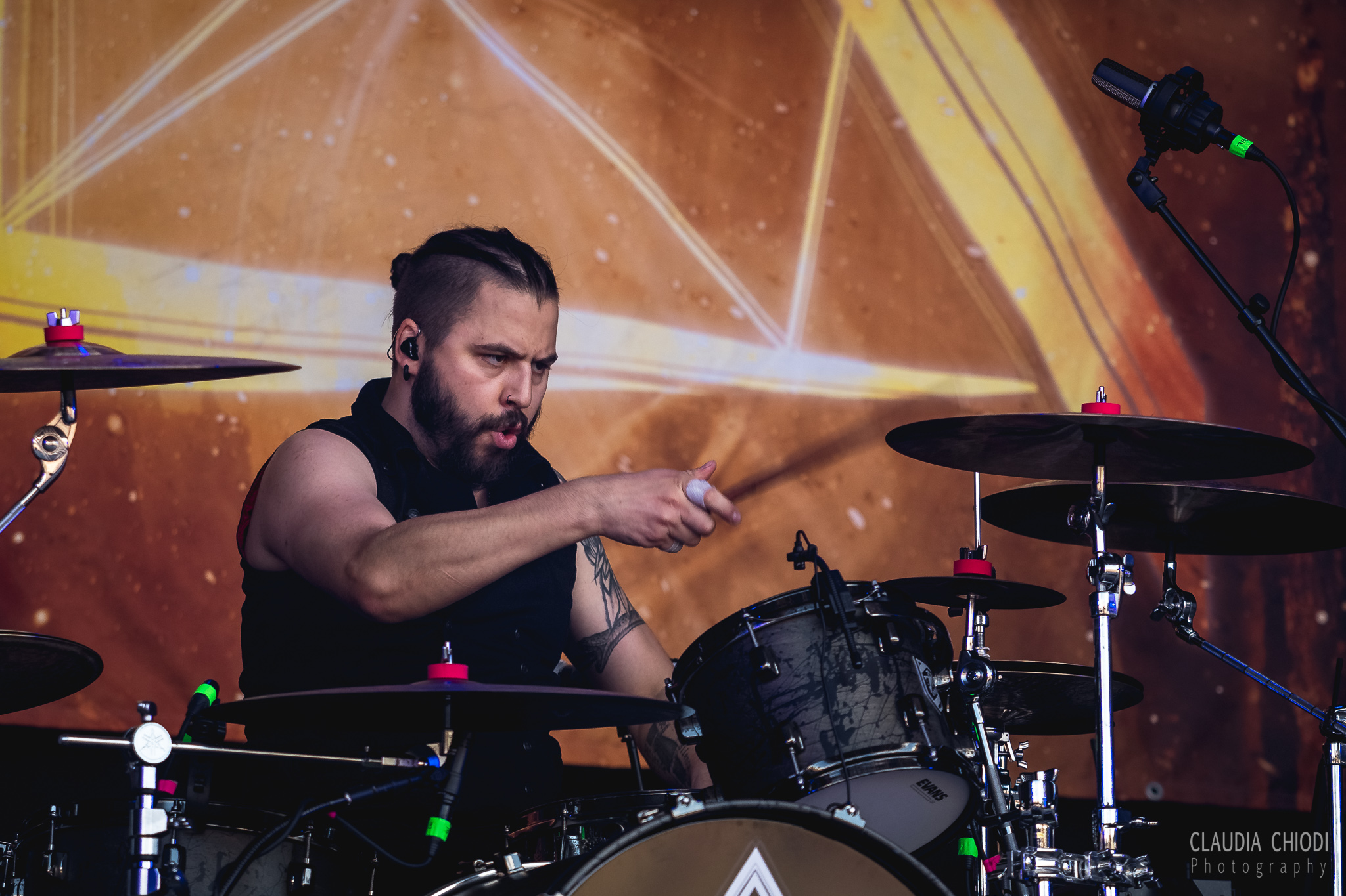 220820 Ad Infinitum playing at Rock The Lakes 2022 in Vallamand.
Photo: Claudia Chiodi 220820 Ad Infinitum playing at Rock The Lakes 2022 in Vallamand.
Photo: Claudia Chiodi