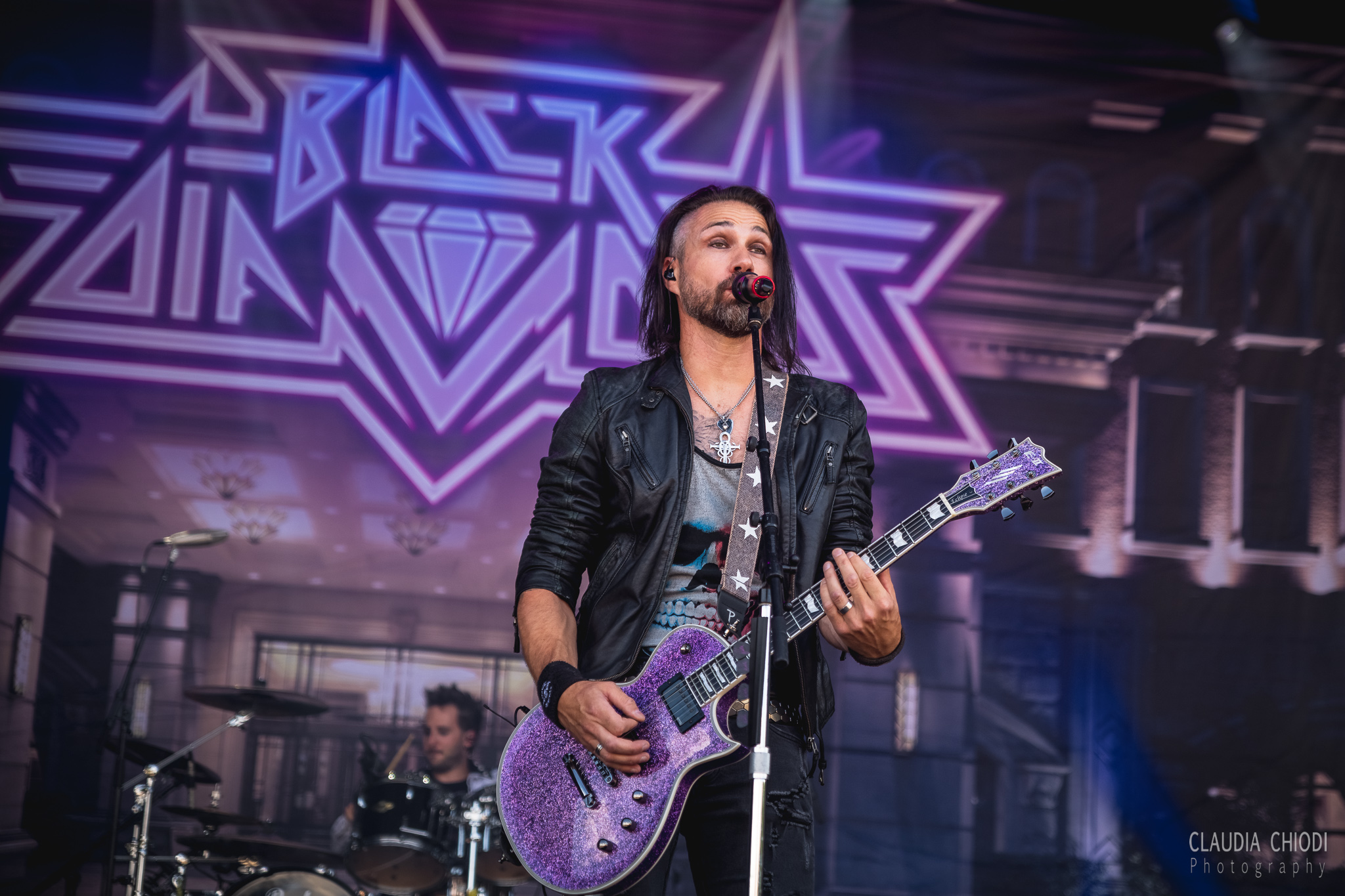 220821 Black Diamonds playing at Rock The Lakes 2022 in Vallamand.
Photo: Claudia Chiodi 220821 Black Diamonds playing at Rock The Lakes 2022 in Vallamand.
Photo: Claudia Chiodi