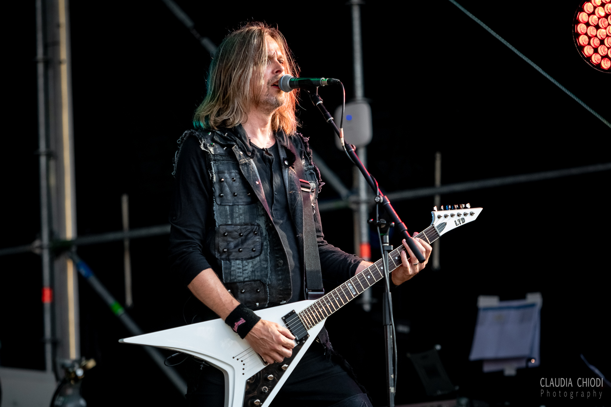 220820 Bloodbound playing at Rock The Lakes 2022 in Vallamand.
Photo: Claudia Chiodi 220820 Bloodbound playing at Rock The Lakes 2022 in Vallamand.
Photo: Claudia Chiodi