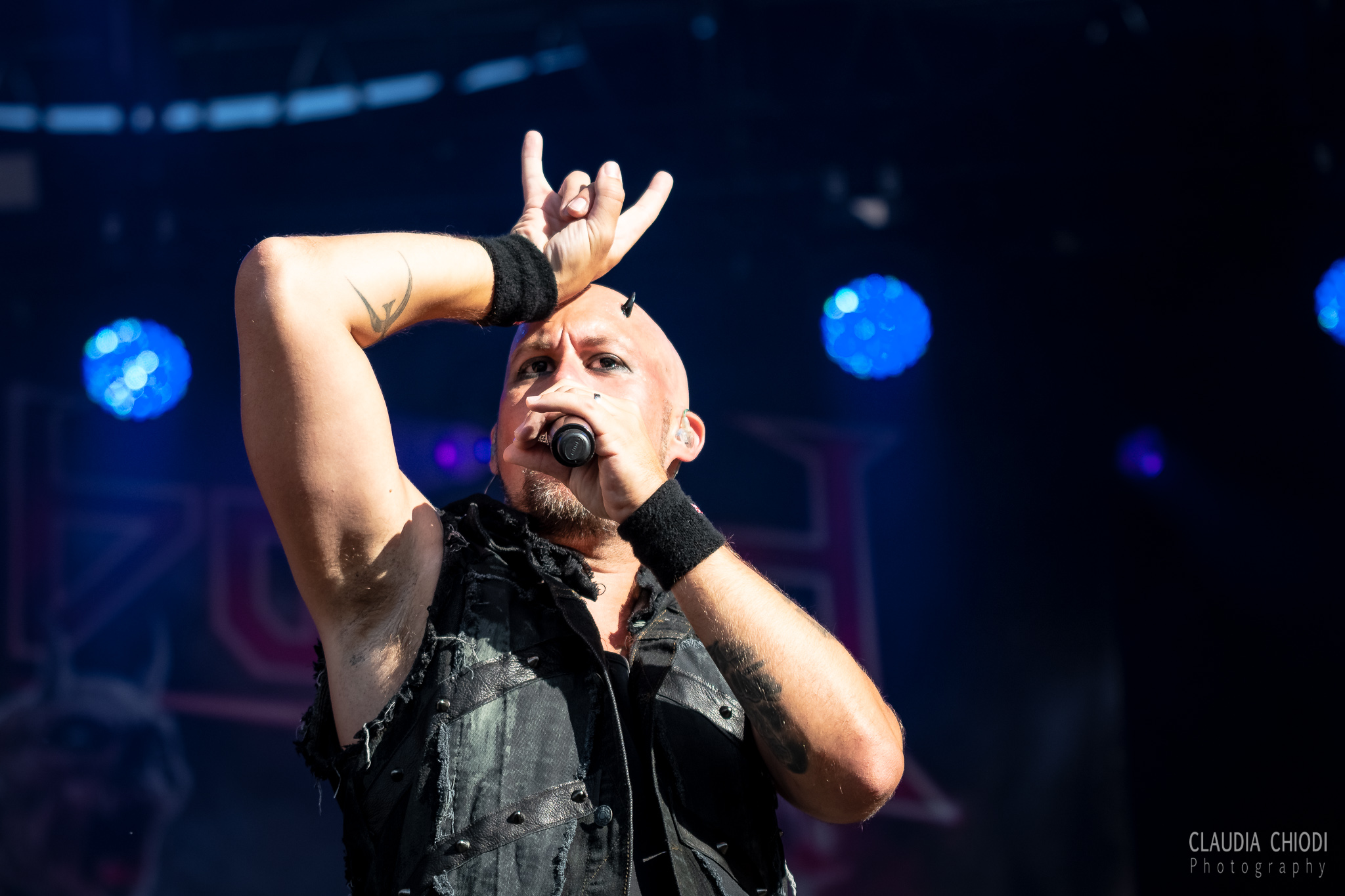 220820 Bloodbound playing at Rock The Lakes 2022 in Vallamand.
Photo: Claudia Chiodi 220820 Bloodbound playing at Rock The Lakes 2022 in Vallamand.
Photo: Claudia Chiodi