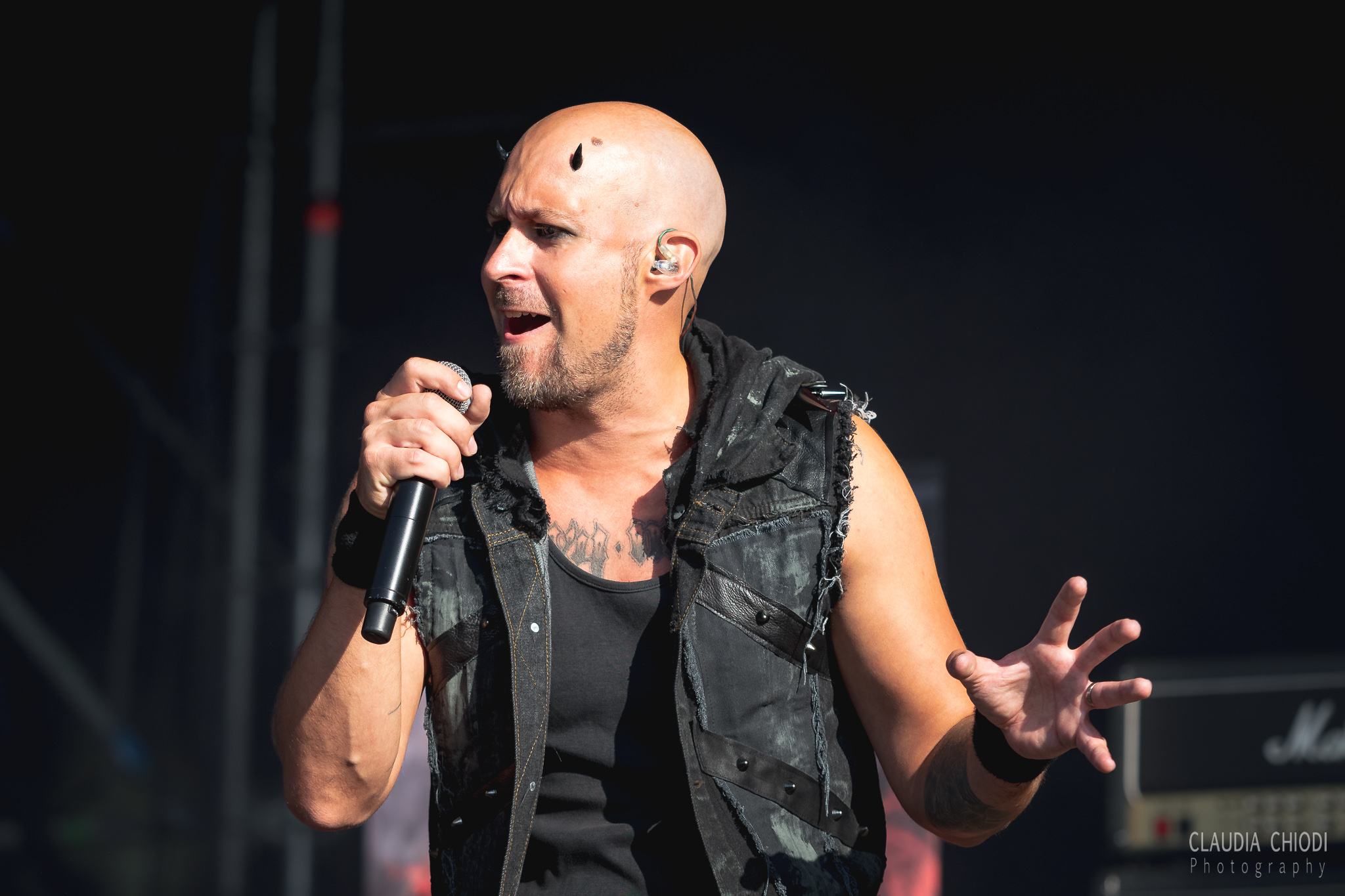 220820 Bloodbound playing at Rock The Lakes 2022 in Vallamand.
Photo: Claudia Chiodi 220820 Bloodbound playing at Rock The Lakes 2022 in Vallamand.
Photo: Claudia Chiodi