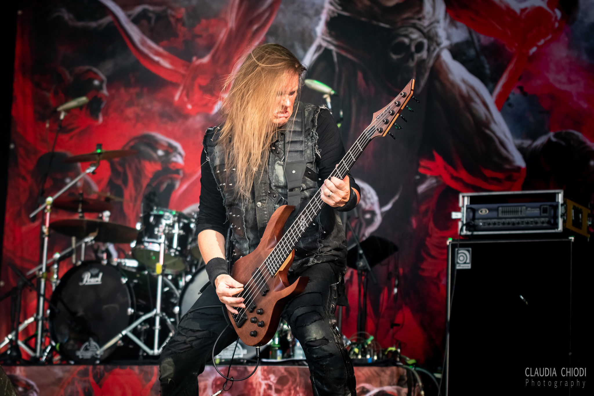 220820 Bloodbound playing at Rock The Lakes 2022 in Vallamand.
Photo: Claudia Chiodi 220820 Bloodbound playing at Rock The Lakes 2022 in Vallamand.
Photo: Claudia Chiodi