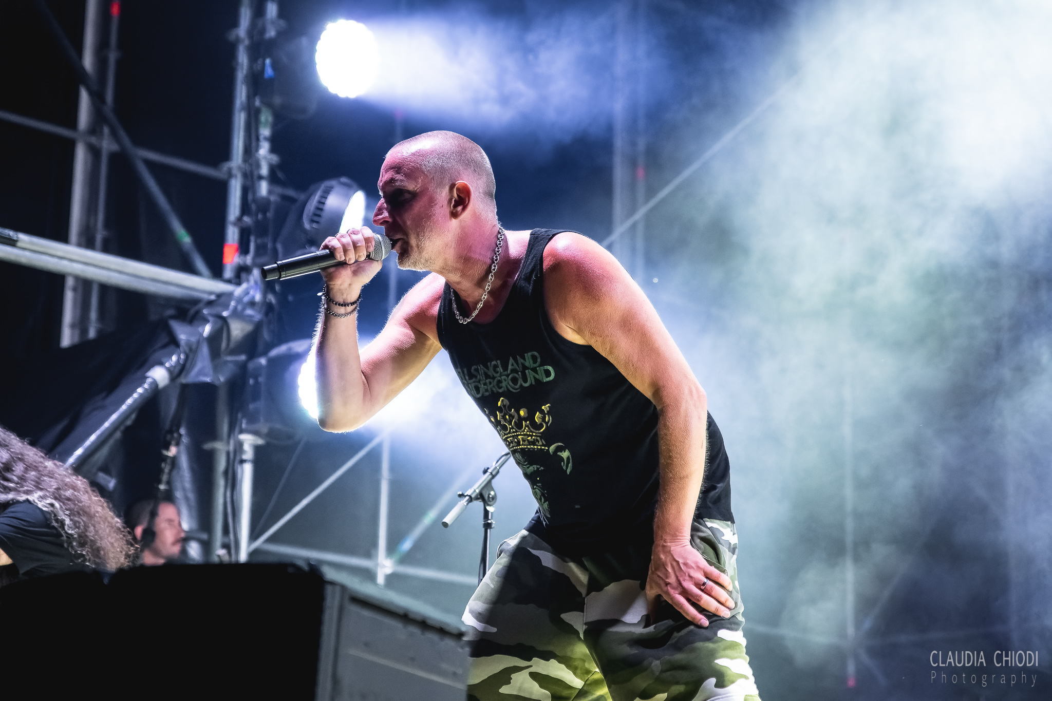 220820 Clawfinger playing at Rock The Lakes 2022 in Vallamand. Photo: Claudia Chiodi 220820 Clawfinger playing at Rock The Lakes 2022 in Vallamand. Photo: Claudia Chiodi