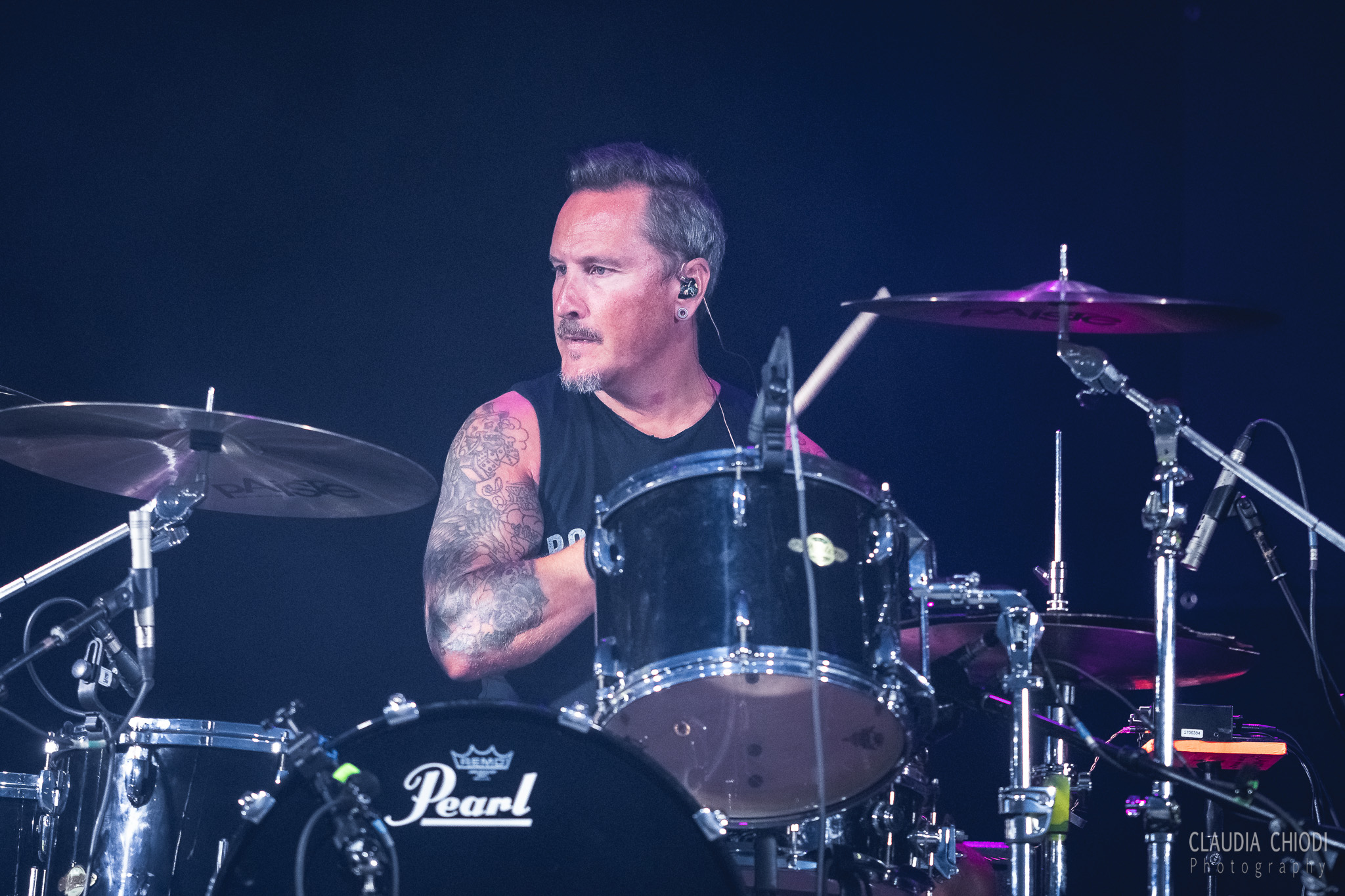 220820 Clawfinger playing at Rock The Lakes 2022 in Vallamand. Photo: Claudia Chiodi 220820 Clawfinger playing at Rock The Lakes 2022 in Vallamand. Photo: Claudia Chiodi