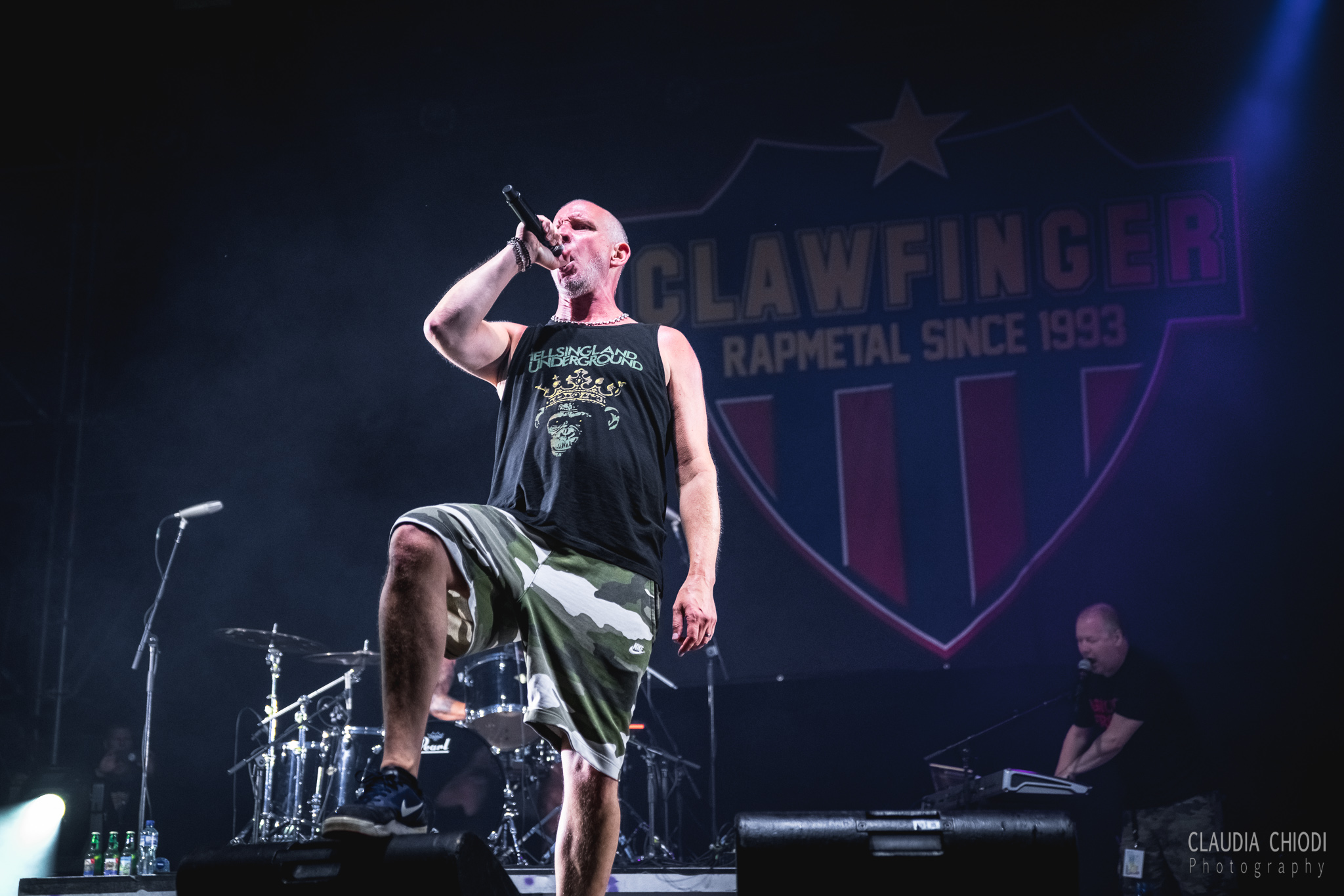 220820 Clawfinger playing at Rock The Lakes 2022 in Vallamand. Photo: Claudia Chiodi 220820 Clawfinger playing at Rock The Lakes 2022 in Vallamand. Photo: Claudia Chiodi