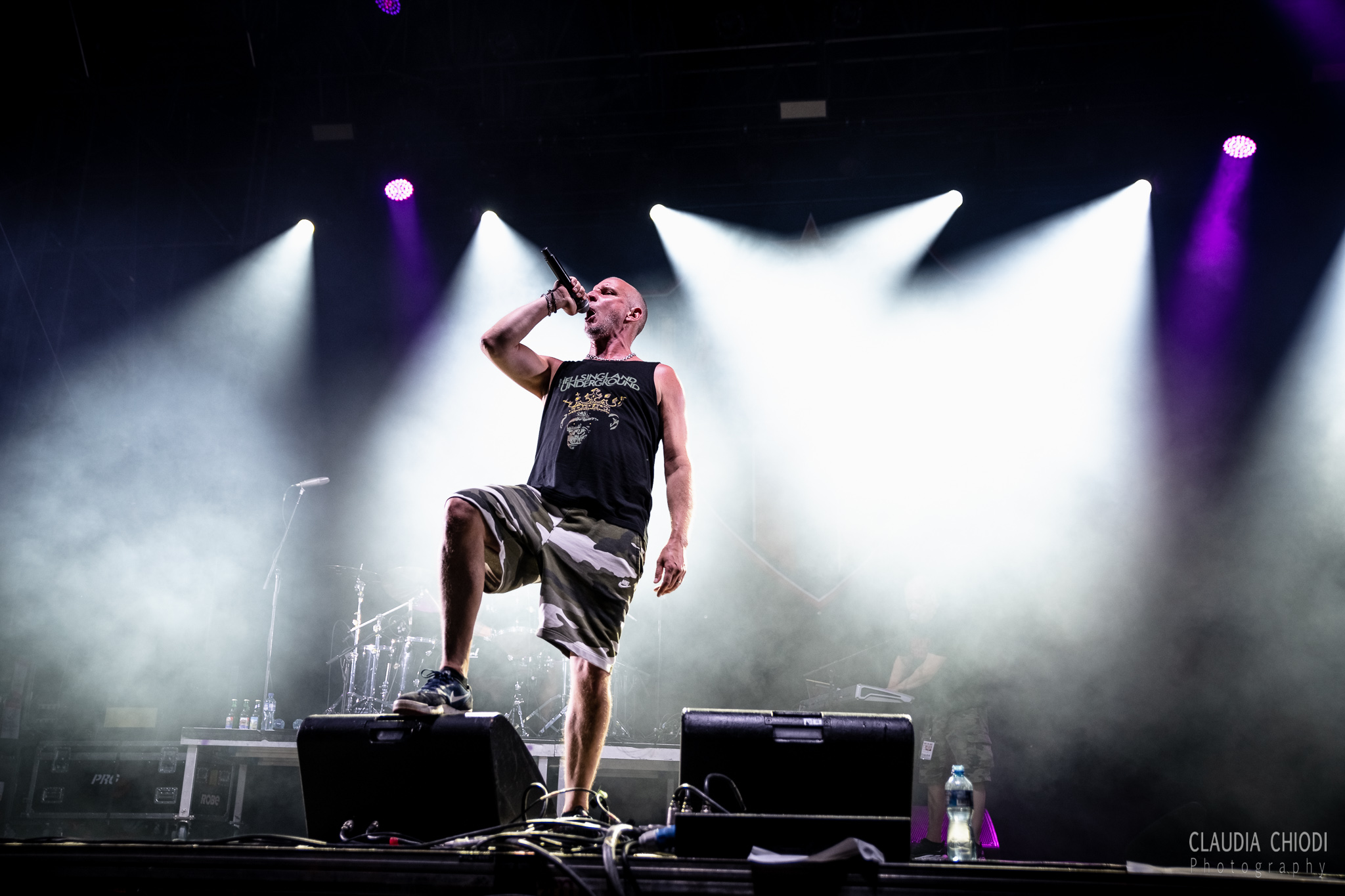 220820 Clawfinger playing at Rock The Lakes 2022 in Vallamand. Photo: Claudia Chiodi 220820 Clawfinger playing at Rock The Lakes 2022 in Vallamand. Photo: Claudia Chiodi