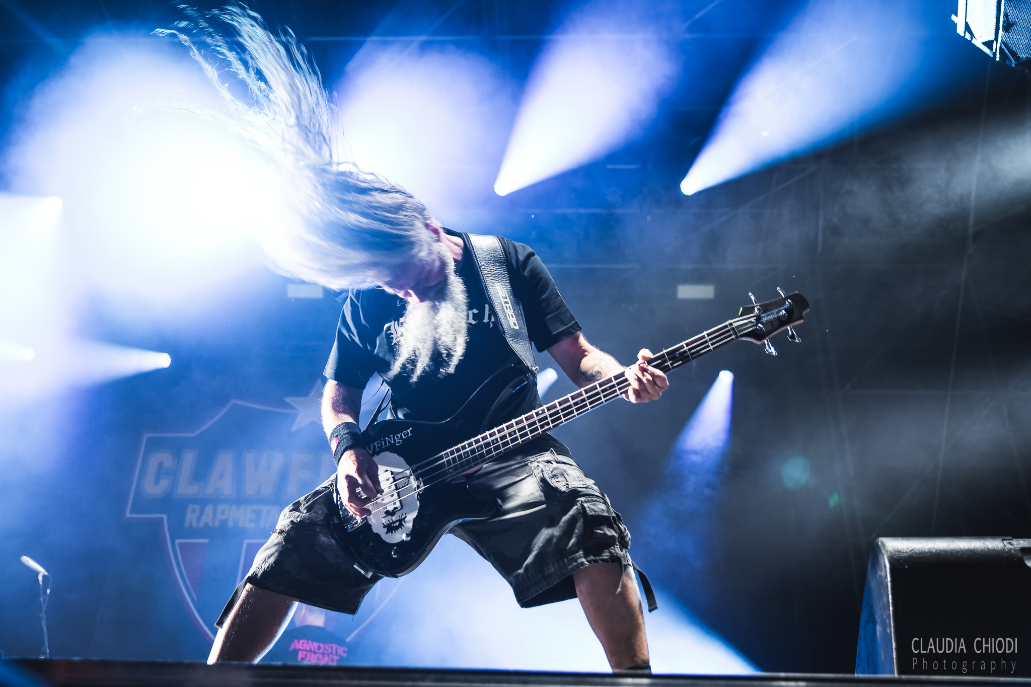 220820 Clawfinger playing at Rock The Lakes 2022 in Vallamand. Photo: Claudia Chiodi 220820 Clawfinger playing at Rock The Lakes 2022 in Vallamand. Photo: Claudia Chiodi