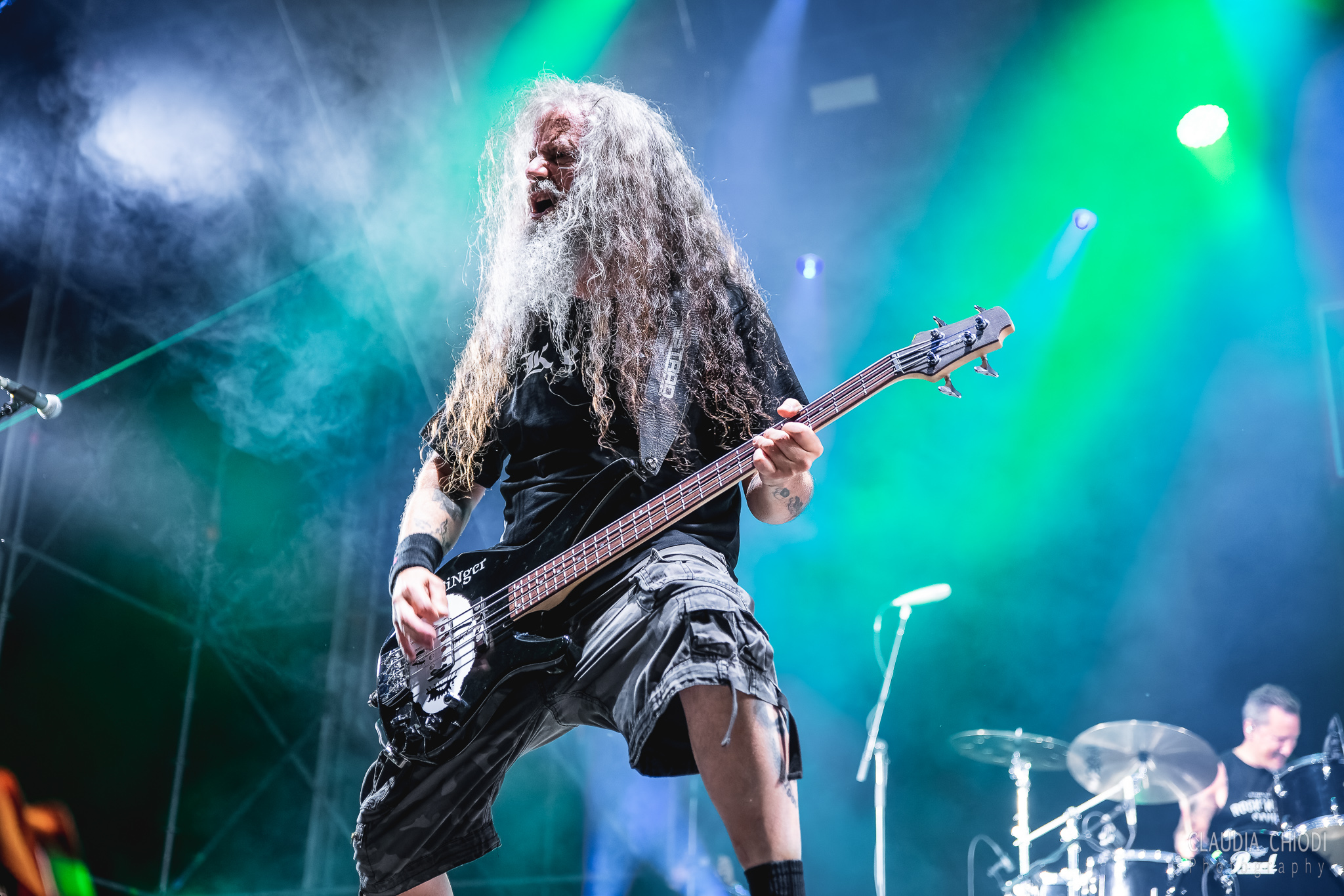 220820 Clawfinger playing at Rock The Lakes 2022 in Vallamand. Photo: Claudia Chiodi 220820 Clawfinger playing at Rock The Lakes 2022 in Vallamand. Photo: Claudia Chiodi