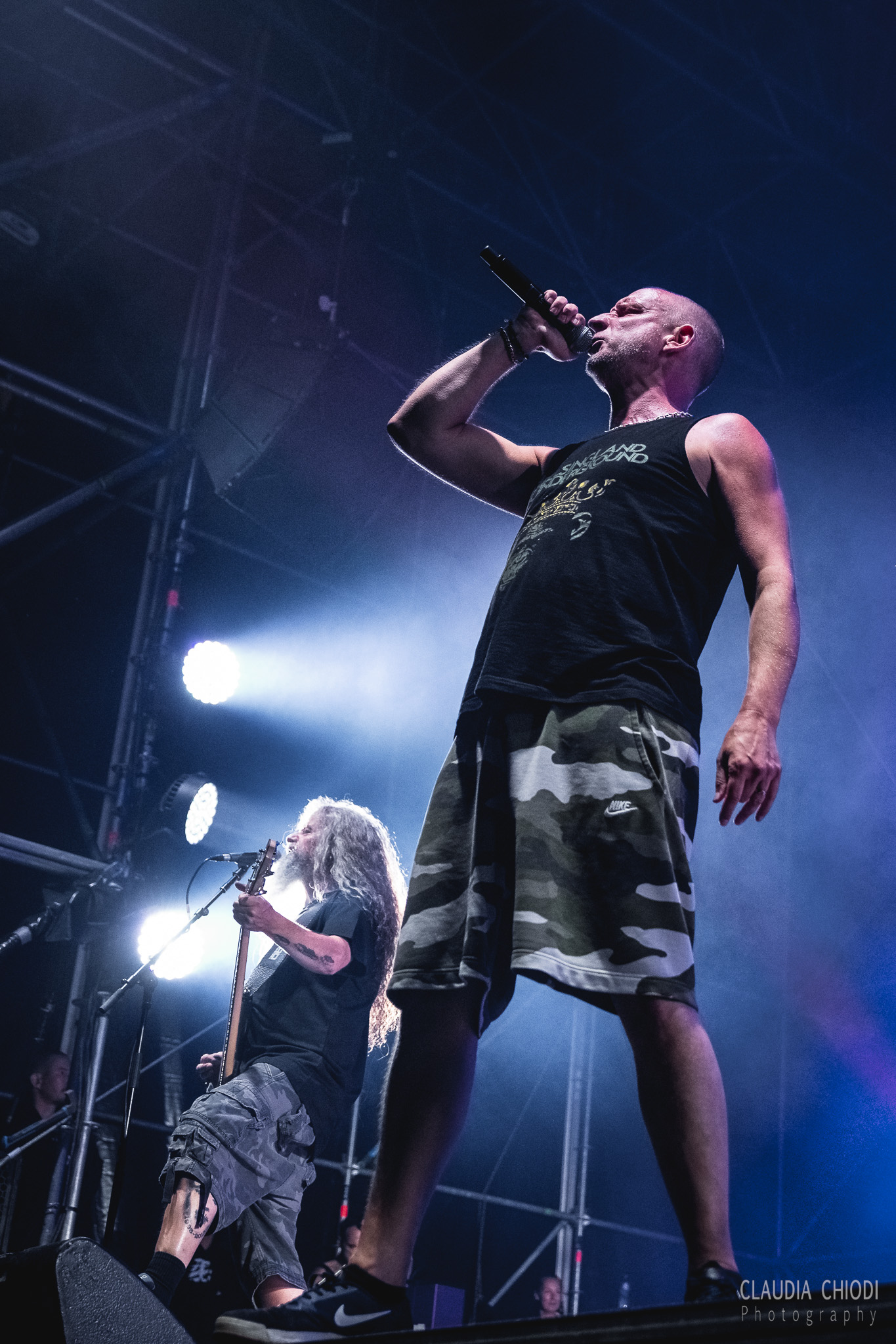 220820 Clawfinger playing at Rock The Lakes 2022 in Vallamand. Photo: Claudia Chiodi 220820 Clawfinger playing at Rock The Lakes 2022 in Vallamand. Photo: Claudia Chiodi