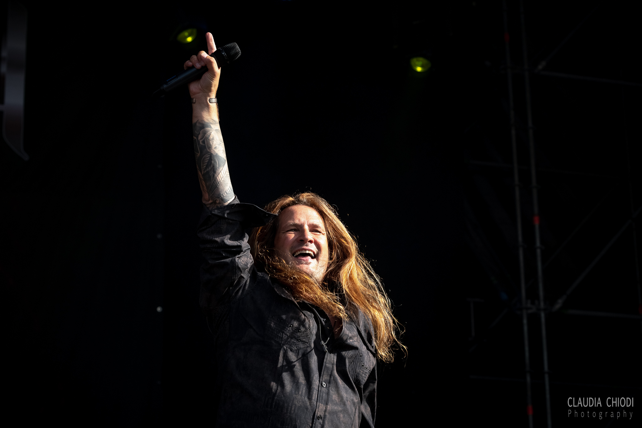 220821 Crystal Ball playing at Rock The Lakes 2022 in Vallamand.
Photo: Claudia Chiodi 220821 Crystal Ball playing at Rock The Lakes 2022 in Vallamand.
Photo: Claudia Chiodi