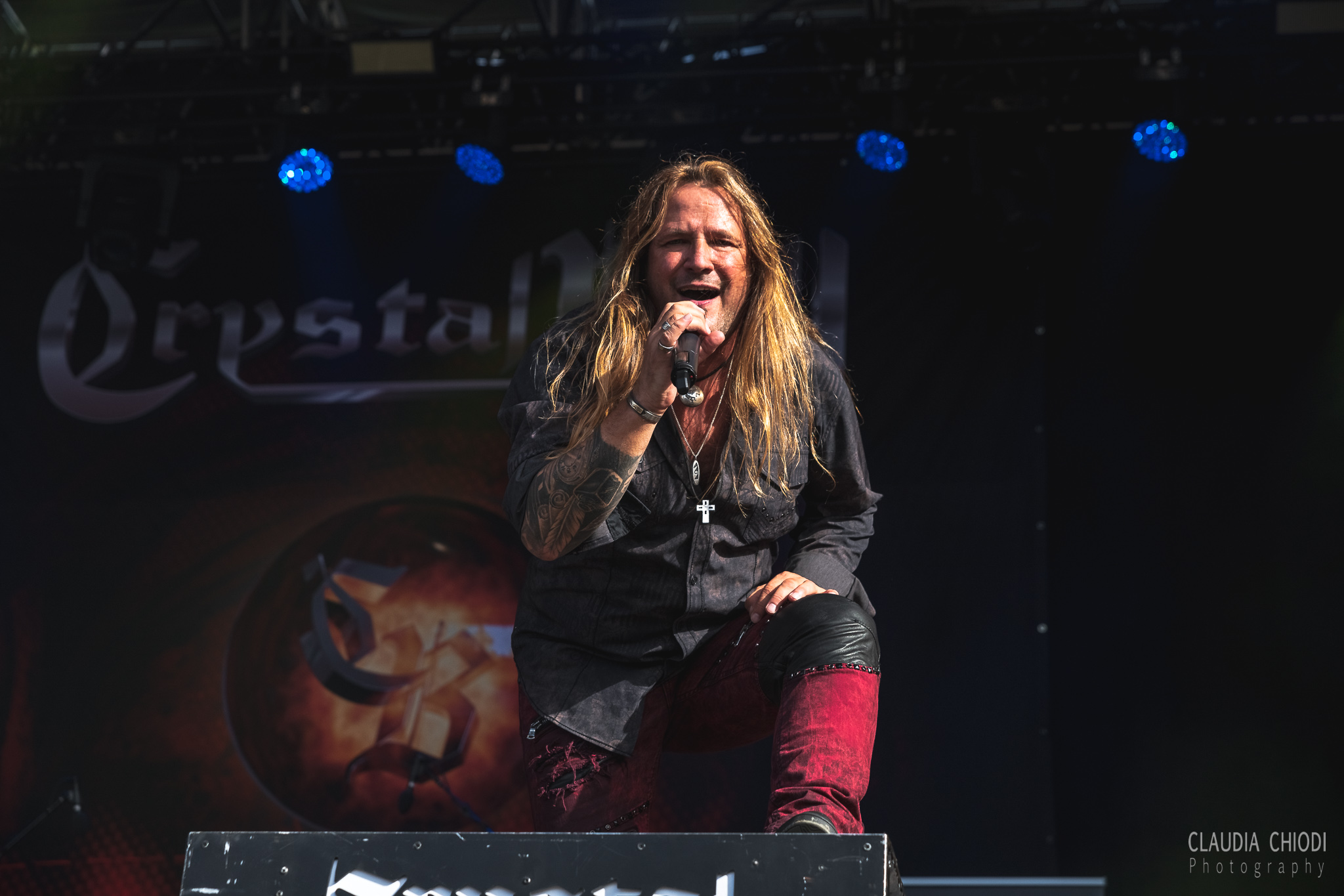 220821 Crystal Ball playing at Rock The Lakes 2022 in Vallamand.
Photo: Claudia Chiodi 220821 Crystal Ball playing at Rock The Lakes 2022 in Vallamand.
Photo: Claudia Chiodi