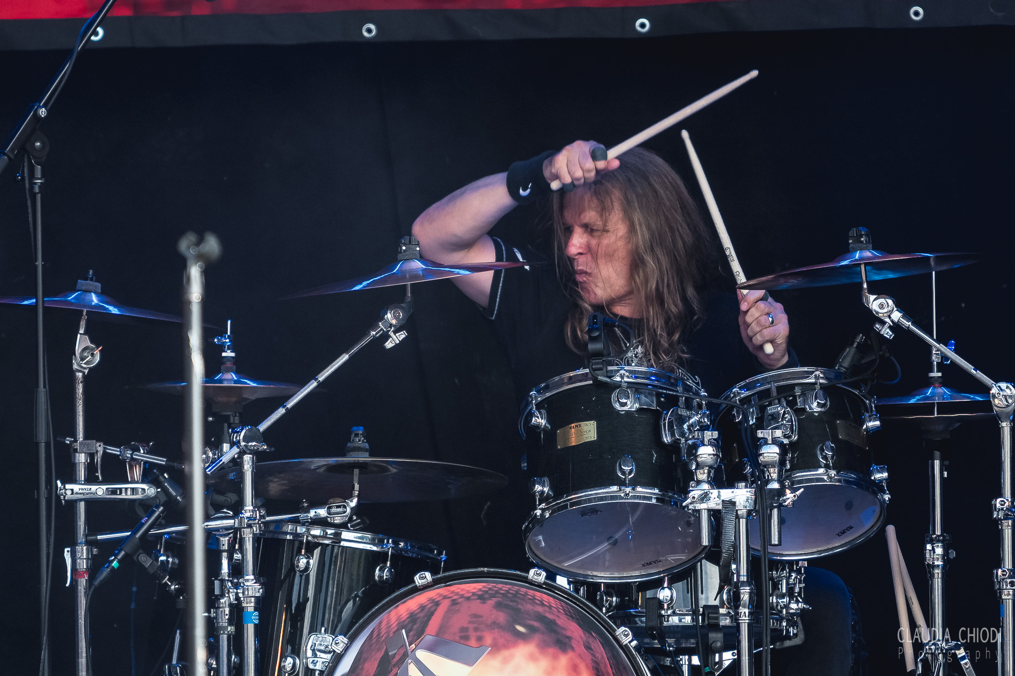 220821 Crystal Ball playing at Rock The Lakes 2022 in Vallamand.
Photo: Claudia Chiodi 220821 Crystal Ball playing at Rock The Lakes 2022 in Vallamand.
Photo: Claudia Chiodi