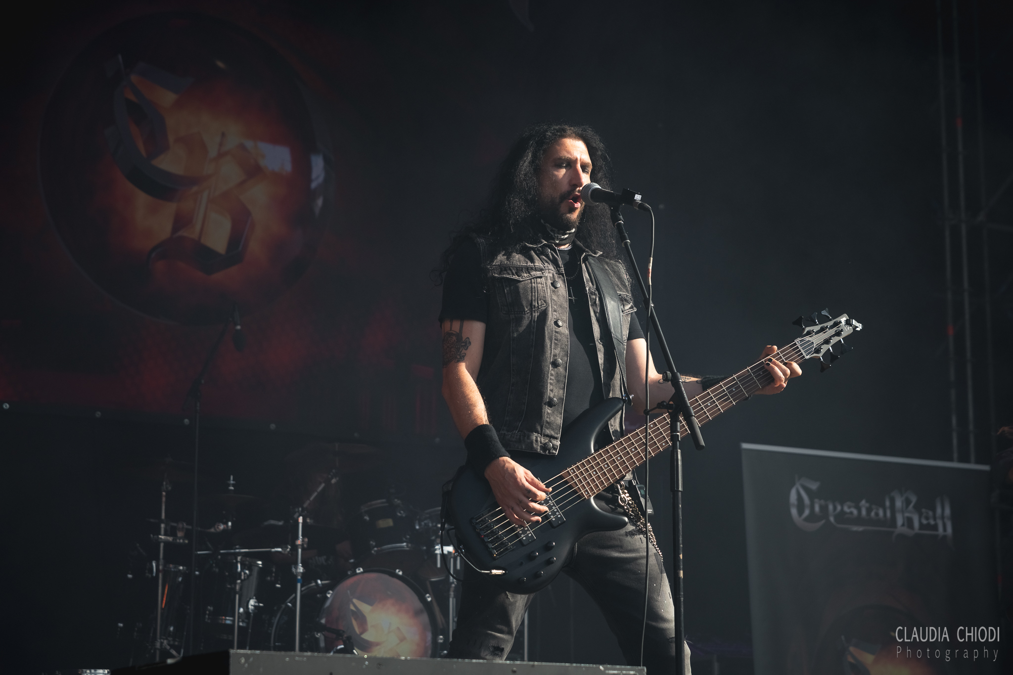 220821 Crystal Ball playing at Rock The Lakes 2022 in Vallamand.
Photo: Claudia Chiodi 220821 Crystal Ball playing at Rock The Lakes 2022 in Vallamand.
Photo: Claudia Chiodi