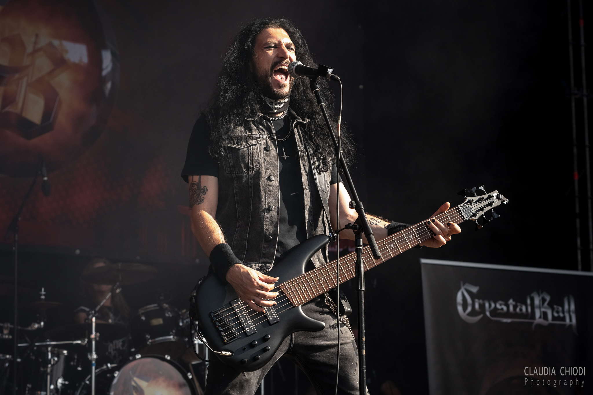 220821 Crystal Ball playing at Rock The Lakes 2022 in Vallamand.
Photo: Claudia Chiodi 220821 Crystal Ball playing at Rock The Lakes 2022 in Vallamand.
Photo: Claudia Chiodi