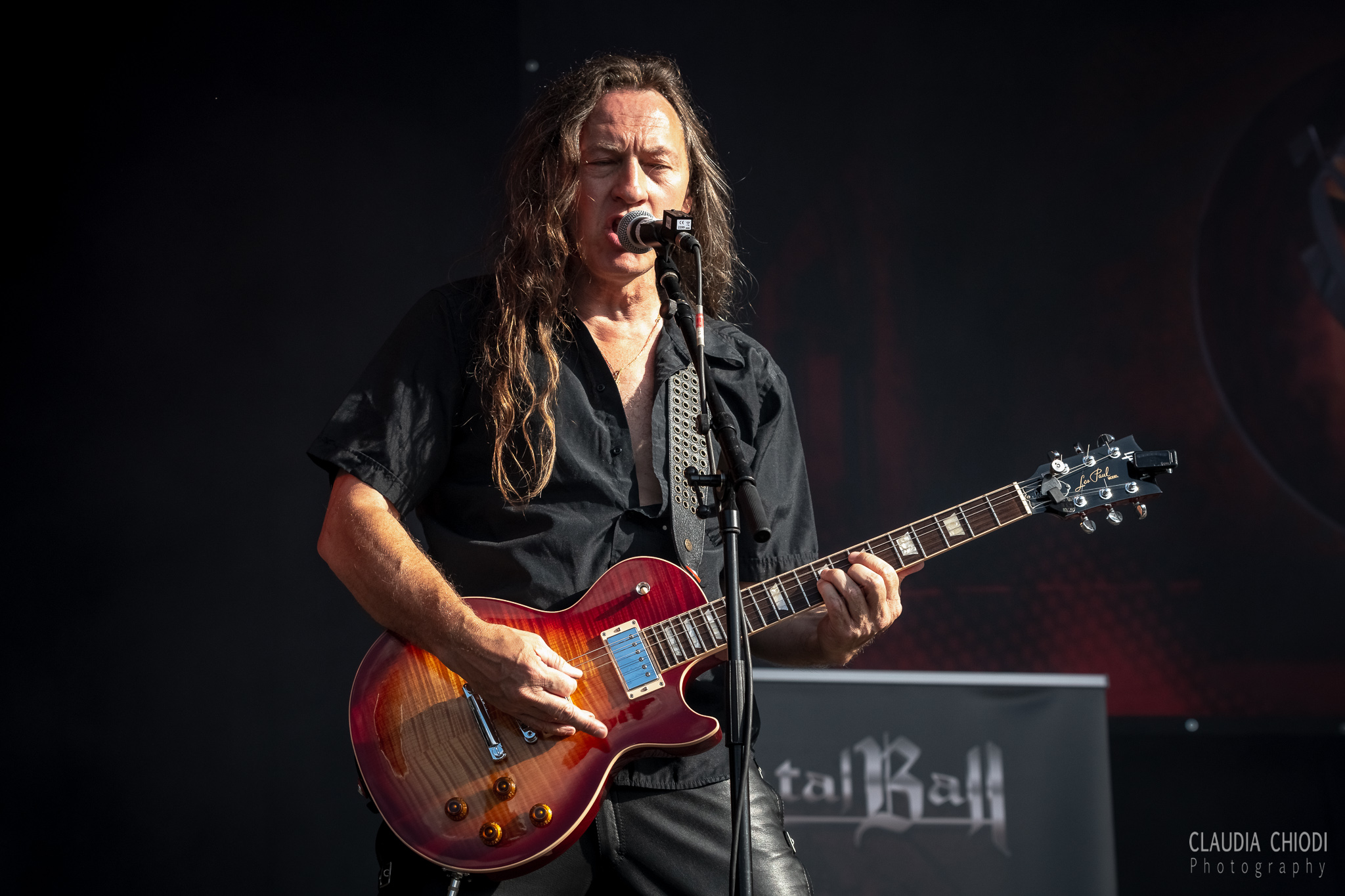 220821 Crystal Ball playing at Rock The Lakes 2022 in Vallamand.
Photo: Claudia Chiodi 220821 Crystal Ball playing at Rock The Lakes 2022 in Vallamand.
Photo: Claudia Chiodi