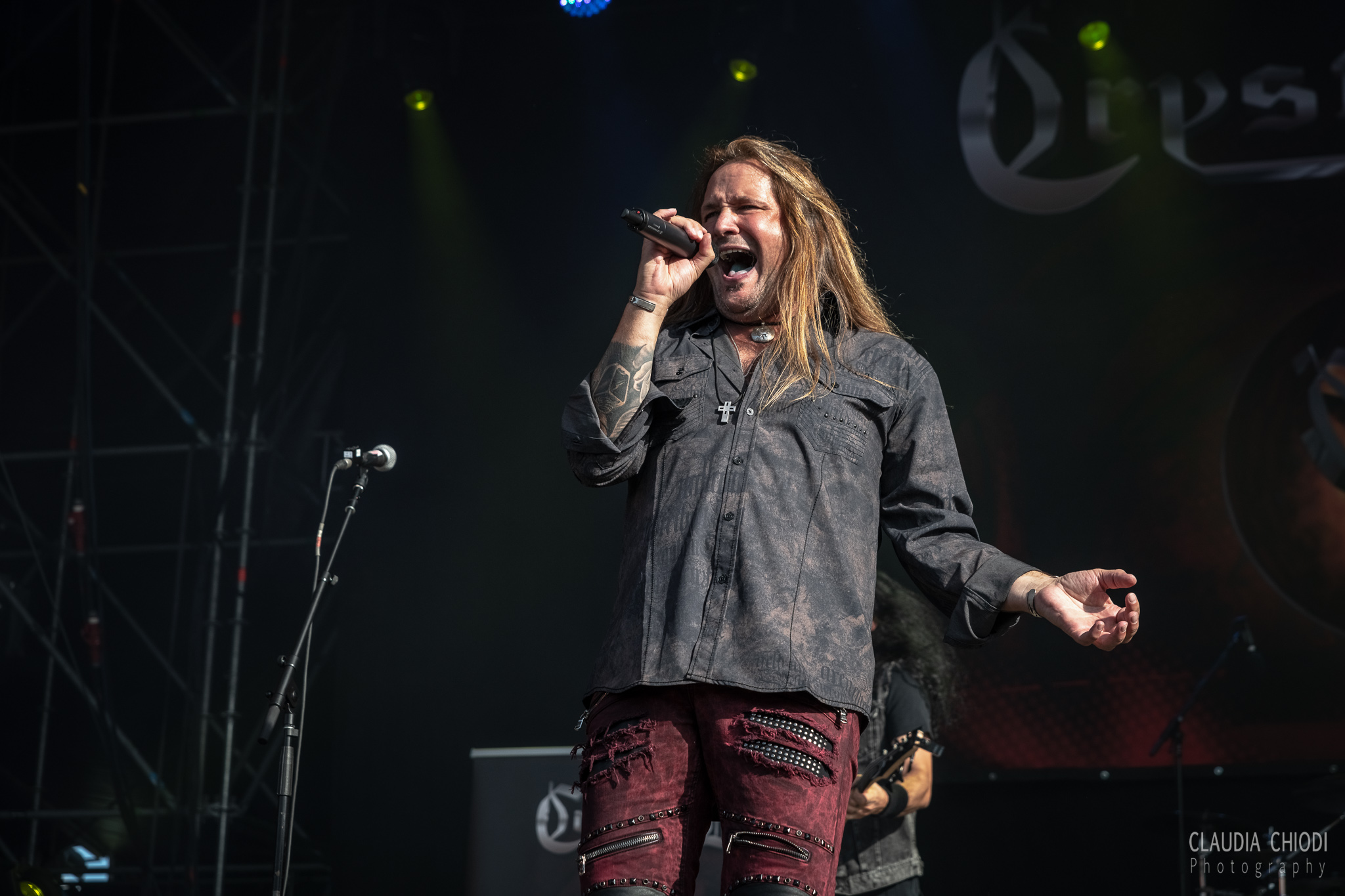 220821 Crystal Ball playing at Rock The Lakes 2022 in Vallamand.
Photo: Claudia Chiodi 220821 Crystal Ball playing at Rock The Lakes 2022 in Vallamand.
Photo: Claudia Chiodi