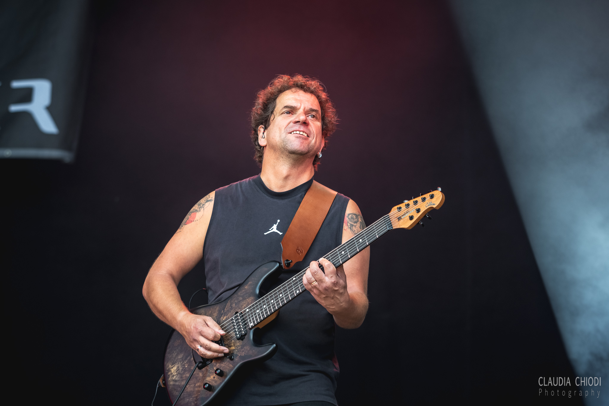 220820 D-Fender playing at Rock The Lakes 2022 in Vallamand.
Photo: Claudia Chiodi 220820 D-Fender playing at Rock The Lakes 2022 in Vallamand.
Photo: Claudia Chiodi