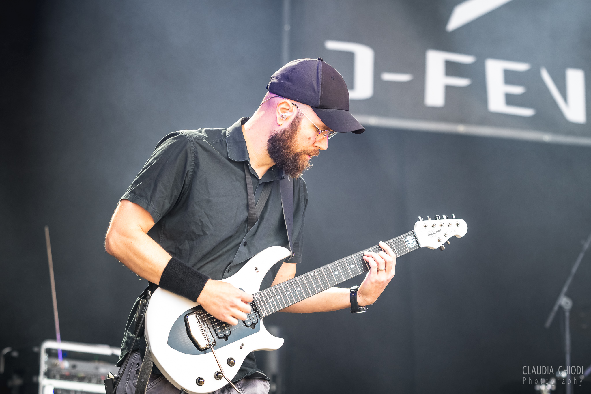 220820 D-Fender playing at Rock The Lakes 2022 in Vallamand.
Photo: Claudia Chiodi 220820 D-Fender playing at Rock The Lakes 2022 in Vallamand.
Photo: Claudia Chiodi