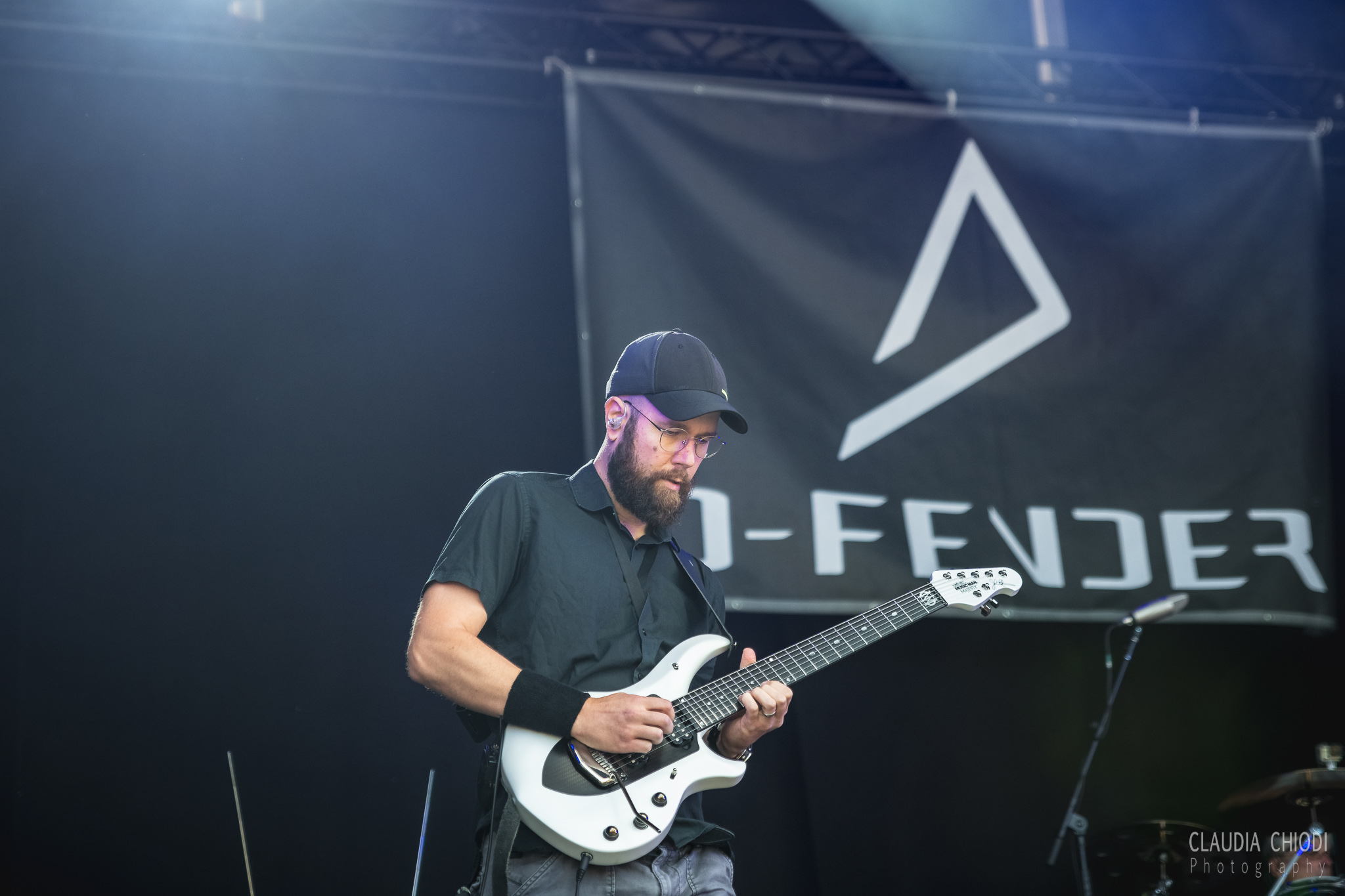 220820 D-Fender playing at Rock The Lakes 2022 in Vallamand.
Photo: Claudia Chiodi 220820 D-Fender playing at Rock The Lakes 2022 in Vallamand.
Photo: Claudia Chiodi