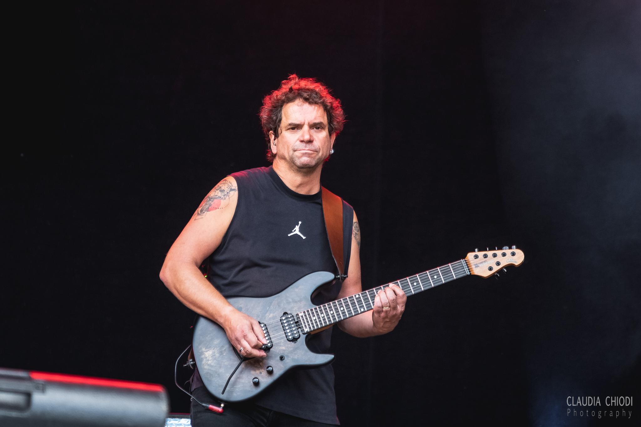 220820 D-Fender playing at Rock The Lakes 2022 in Vallamand.
Photo: Claudia Chiodi 220820 D-Fender playing at Rock The Lakes 2022 in Vallamand.
Photo: Claudia Chiodi