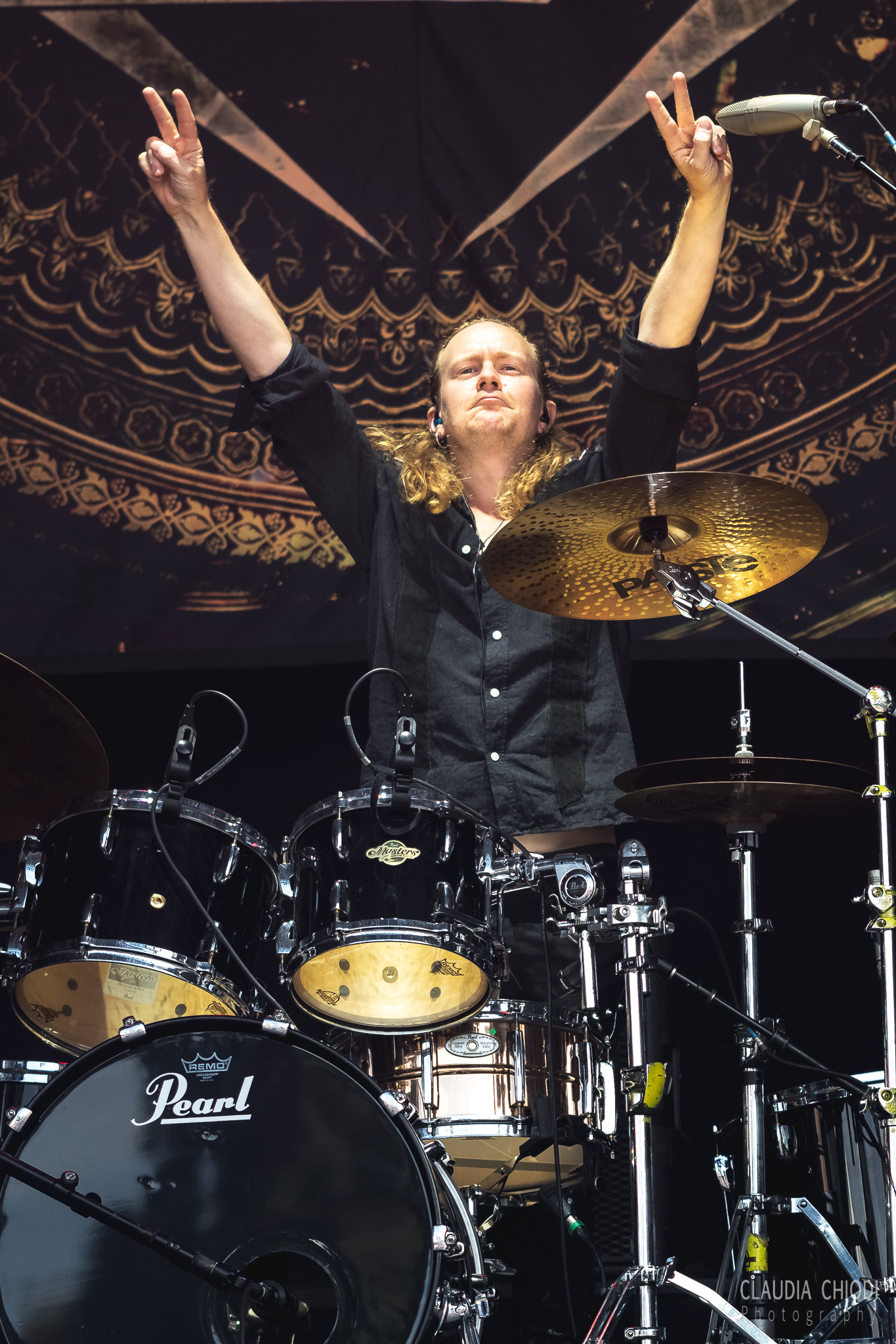 220821 Dynazty playing at Rock The Lakes 2022 in Vallamand.
Photo: Claudia Chiodi 220821 Dynazty playing at Rock The Lakes 2022 in Vallamand.
Photo: Claudia Chiodi