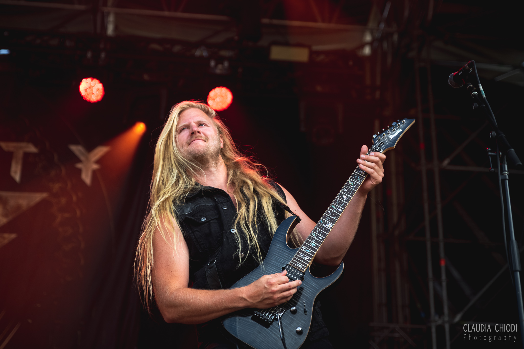 220821 Dynazty playing at Rock The Lakes 2022 in Vallamand.
Photo: Claudia Chiodi 220821 Dynazty playing at Rock The Lakes 2022 in Vallamand.
Photo: Claudia Chiodi