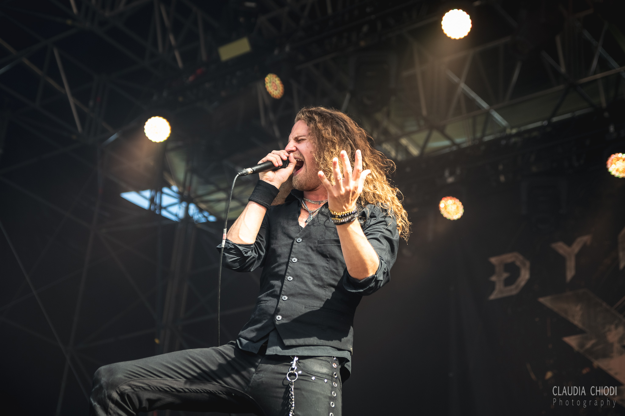 220821 Dynazty playing at Rock The Lakes 2022 in Vallamand.
Photo: Claudia Chiodi 220821 Dynazty playing at Rock The Lakes 2022 in Vallamand.
Photo: Claudia Chiodi