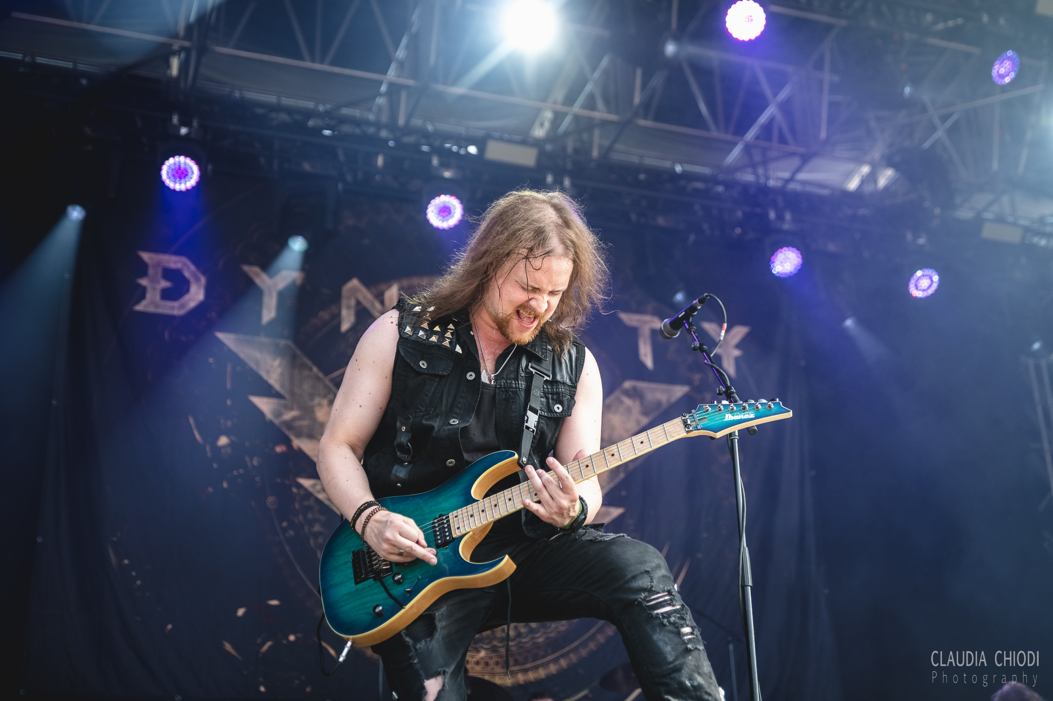 220821 Dynazty playing at Rock The Lakes 2022 in Vallamand.
Photo: Claudia Chiodi 220821 Dynazty playing at Rock The Lakes 2022 in Vallamand.
Photo: Claudia Chiodi