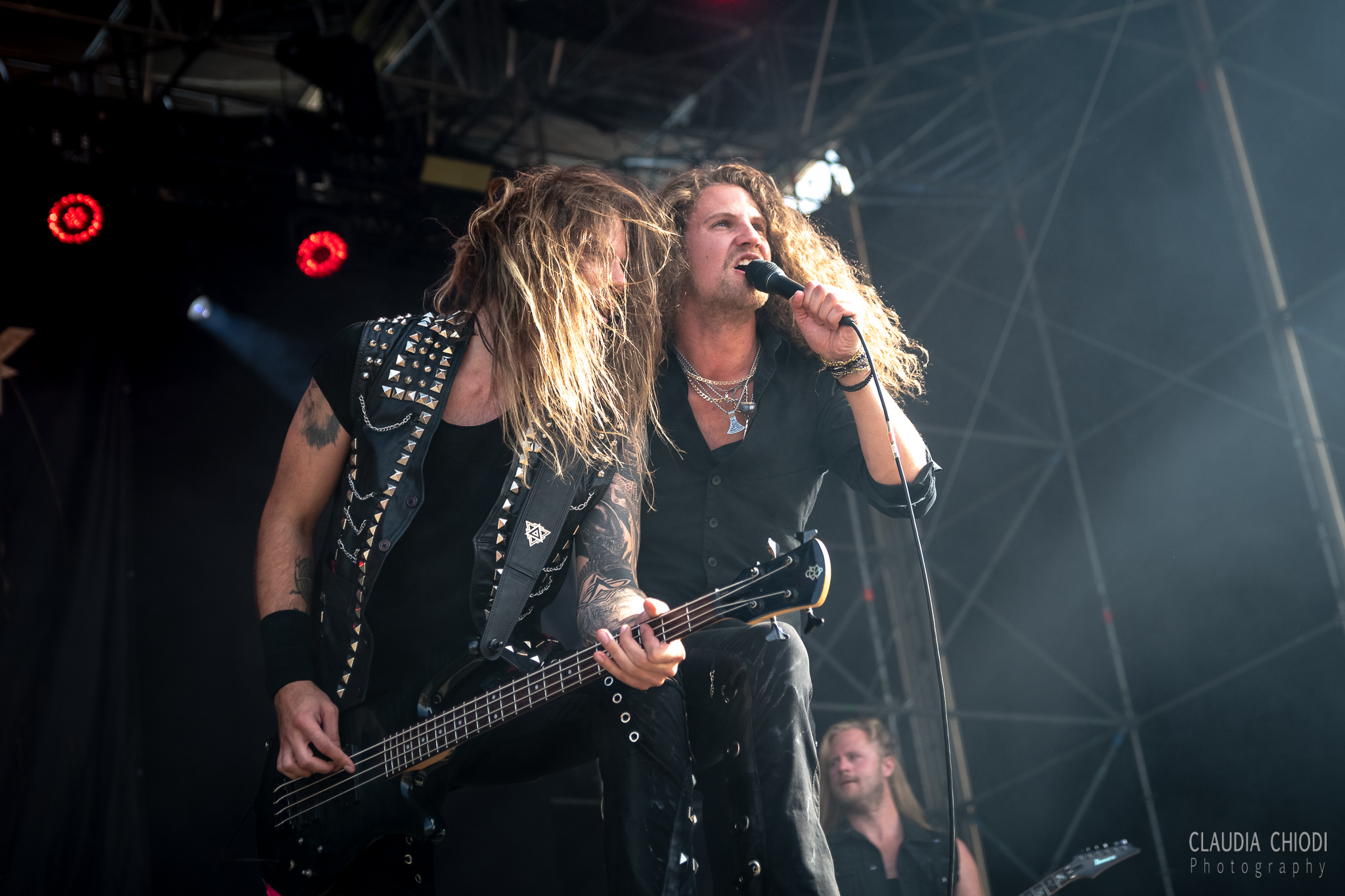 220821 Dynazty playing at Rock The Lakes 2022 in Vallamand.
Photo: Claudia Chiodi 220821 Dynazty playing at Rock The Lakes 2022 in Vallamand.
Photo: Claudia Chiodi