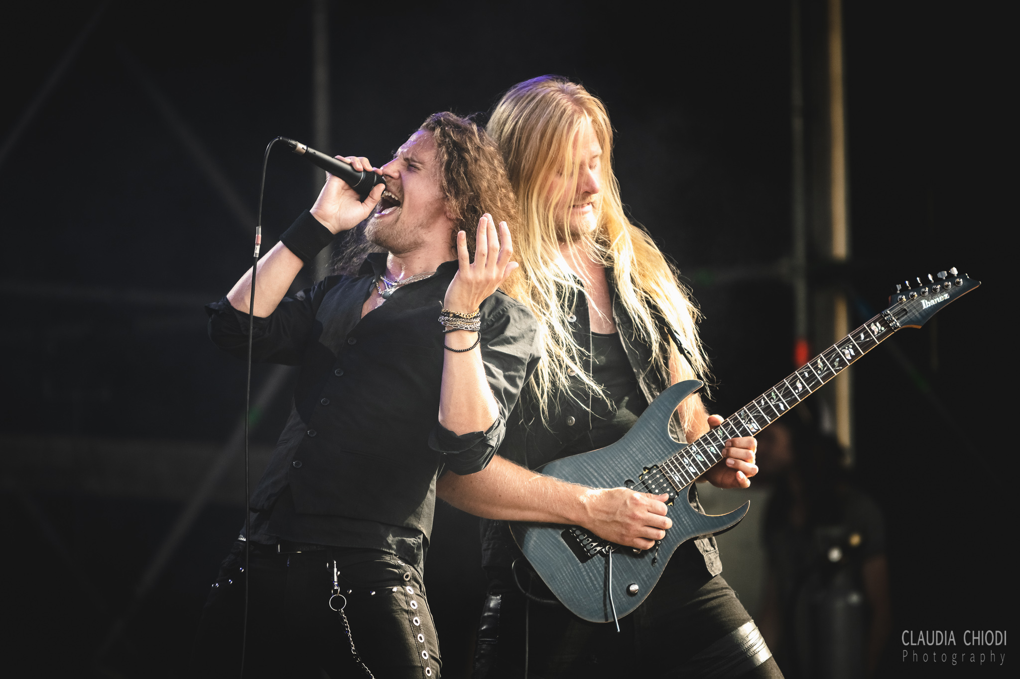 220821 Dynazty playing at Rock The Lakes 2022 in Vallamand.
Photo: Claudia Chiodi 220821 Dynazty playing at Rock The Lakes 2022 in Vallamand.
Photo: Claudia Chiodi