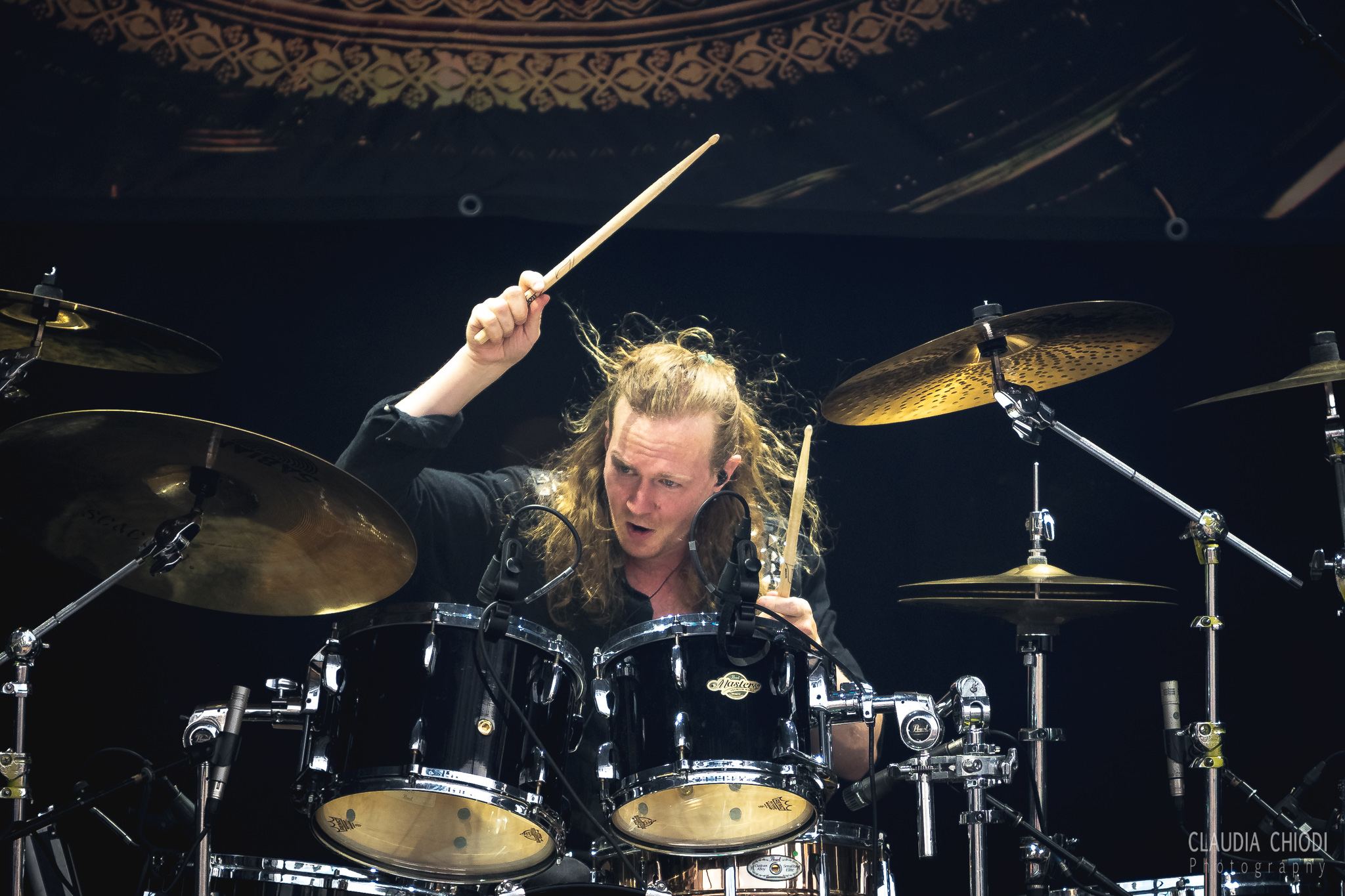 220821 Dynazty playing at Rock The Lakes 2022 in Vallamand.
Photo: Claudia Chiodi 220821 Dynazty playing at Rock The Lakes 2022 in Vallamand.
Photo: Claudia Chiodi