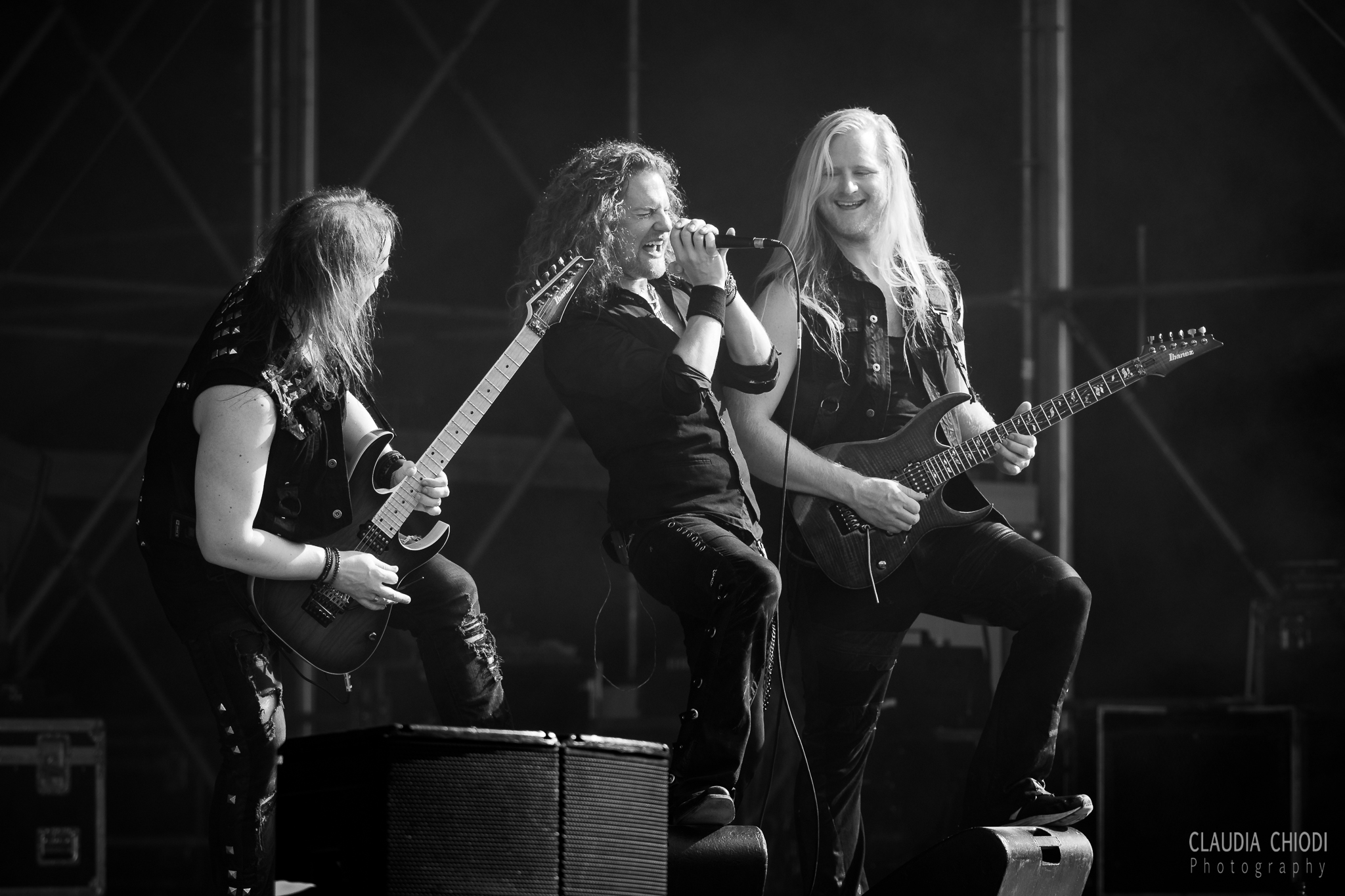 220821 Dynazty playing at Rock The Lakes 2022 in Vallamand.
Photo: Claudia Chiodi 220821 Dynazty playing at Rock The Lakes 2022 in Vallamand.
Photo: Claudia Chiodi