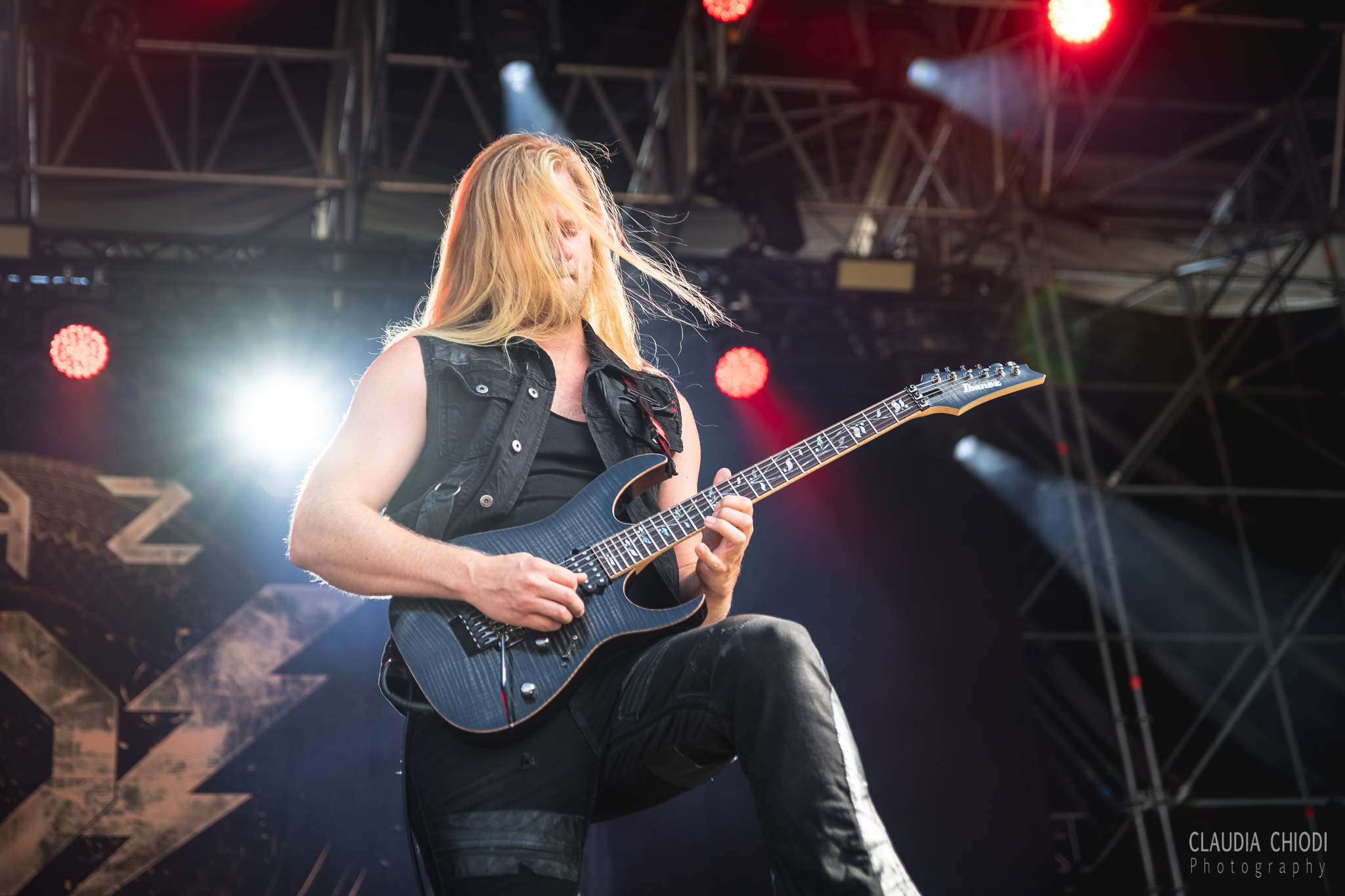 220821 Dynazty playing at Rock The Lakes 2022 in Vallamand.
Photo: Claudia Chiodi 220821 Dynazty playing at Rock The Lakes 2022 in Vallamand.
Photo: Claudia Chiodi