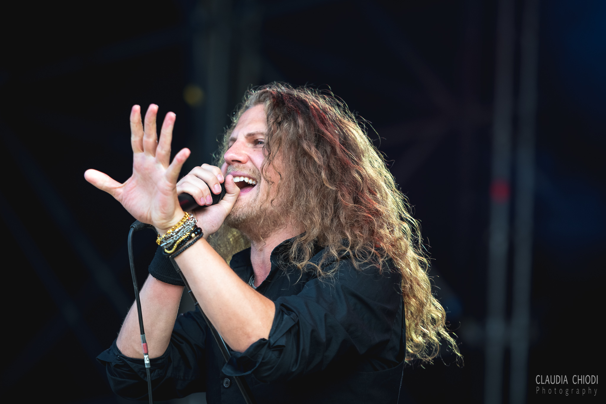 220821 Dynazty playing at Rock The Lakes 2022 in Vallamand.
Photo: Claudia Chiodi 220821 Dynazty playing at Rock The Lakes 2022 in Vallamand.
Photo: Claudia Chiodi