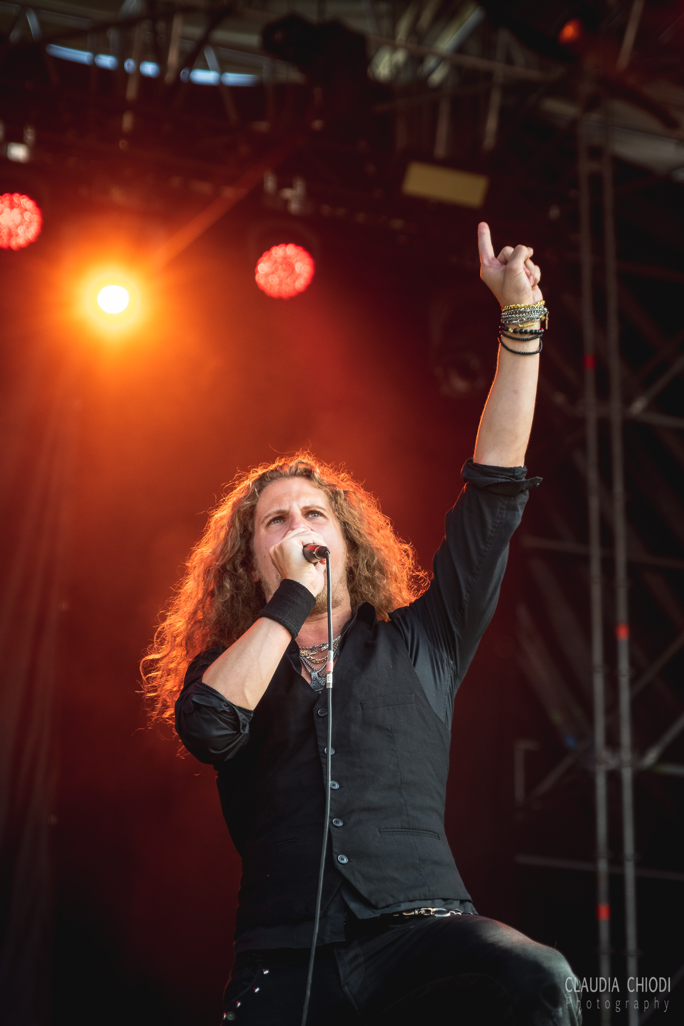 220821 Dynazty playing at Rock The Lakes 2022 in Vallamand.
Photo: Claudia Chiodi 220821 Dynazty playing at Rock The Lakes 2022 in Vallamand.
Photo: Claudia Chiodi