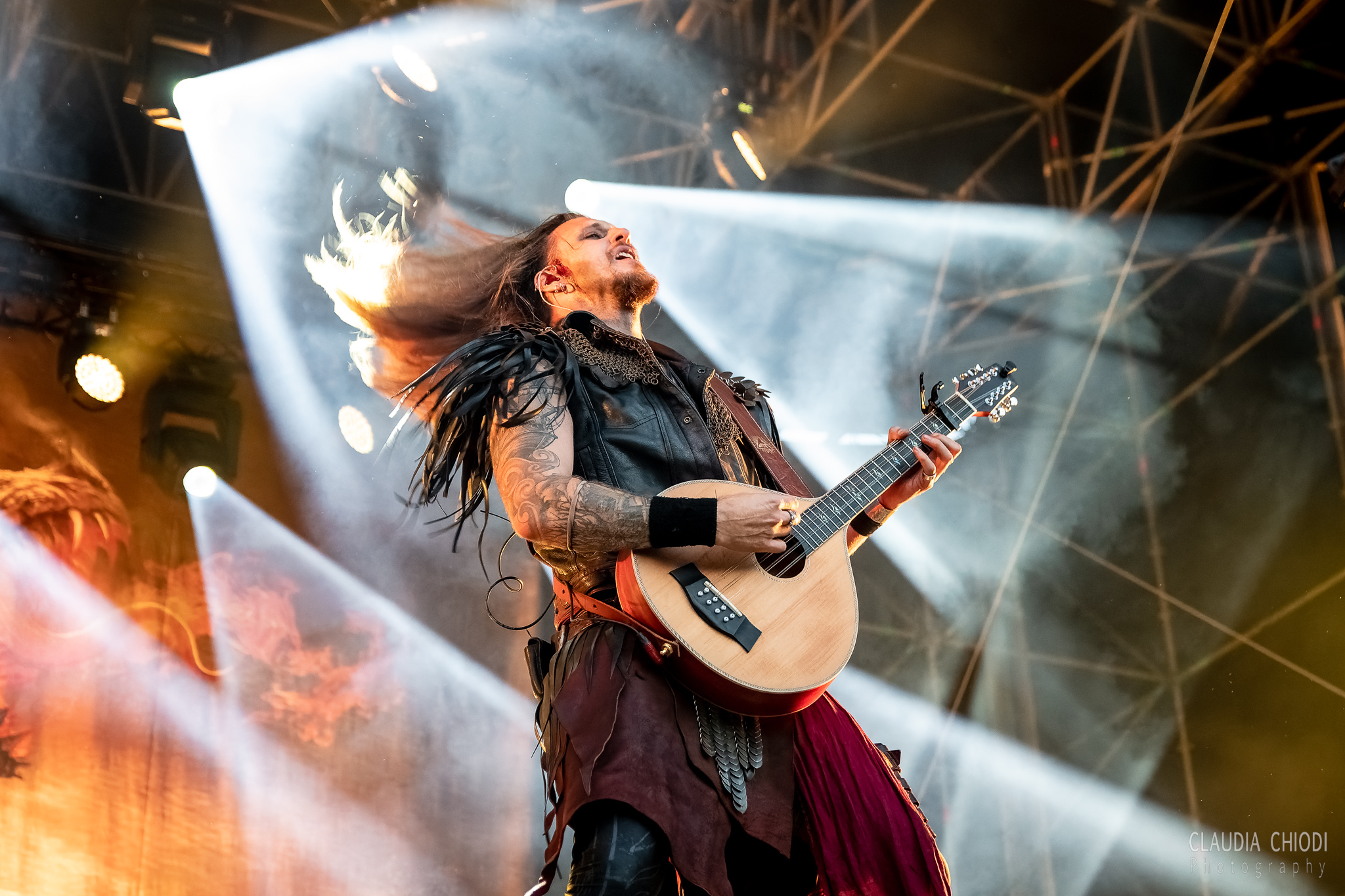 220819 Feuerschwanz playing at Rock The Lakes 2022 in Vallamand.
Photo: Claudia Chiodi 220819 Feuerschwanz playing at Rock The Lakes 2022 in Vallamand.
Photo: Claudia Chiodi