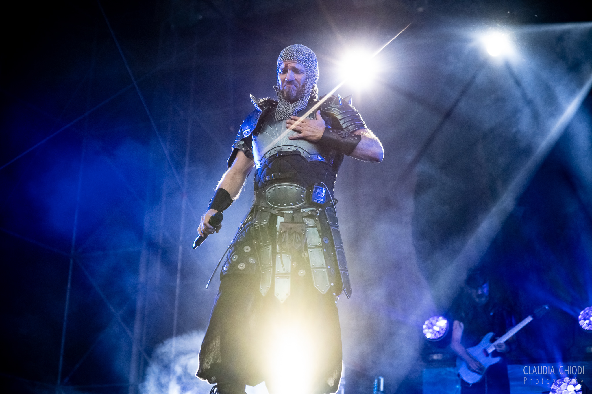 220819 Feuerschwanz playing at Rock The Lakes 2022 in Vallamand.
Photo: Claudia Chiodi 220819 Feuerschwanz playing at Rock The Lakes 2022 in Vallamand.
Photo: Claudia Chiodi