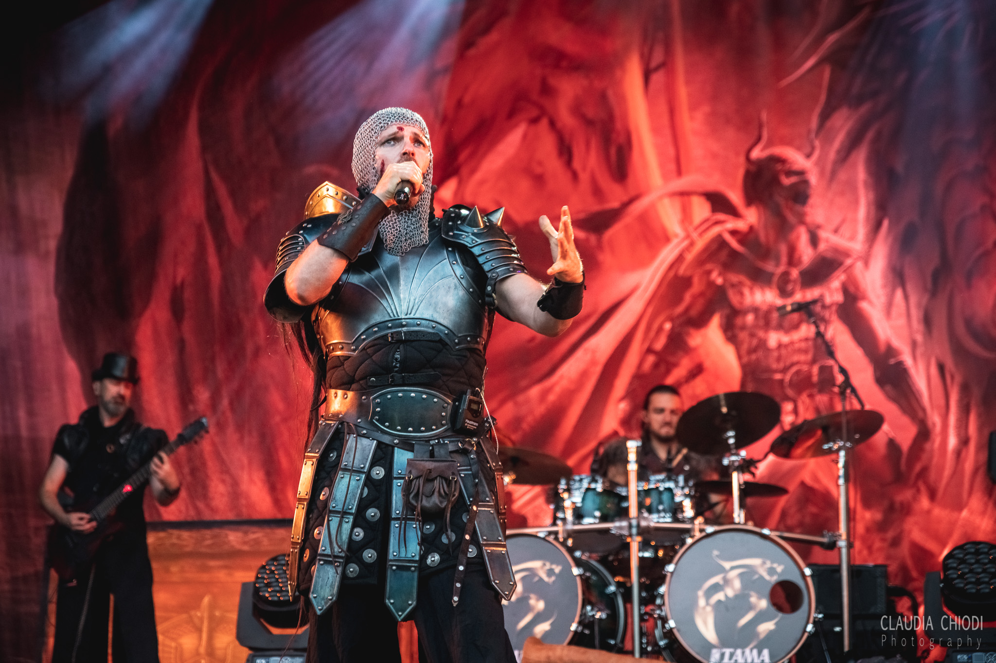 220819 Feuerschwanz playing at Rock The Lakes 2022 in Vallamand.
Photo: Claudia Chiodi 220819 Feuerschwanz playing at Rock The Lakes 2022 in Vallamand.
Photo: Claudia Chiodi