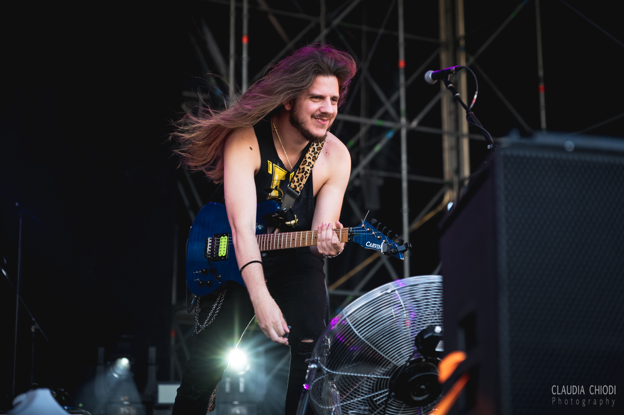 220821 Fighter V playing at Rock The Lakes 2022 in Vallamand.
Photo: Claudia Chiodi 220821 Fighter V playing at Rock The Lakes 2022 in Vallamand.
Photo: Claudia Chiodi