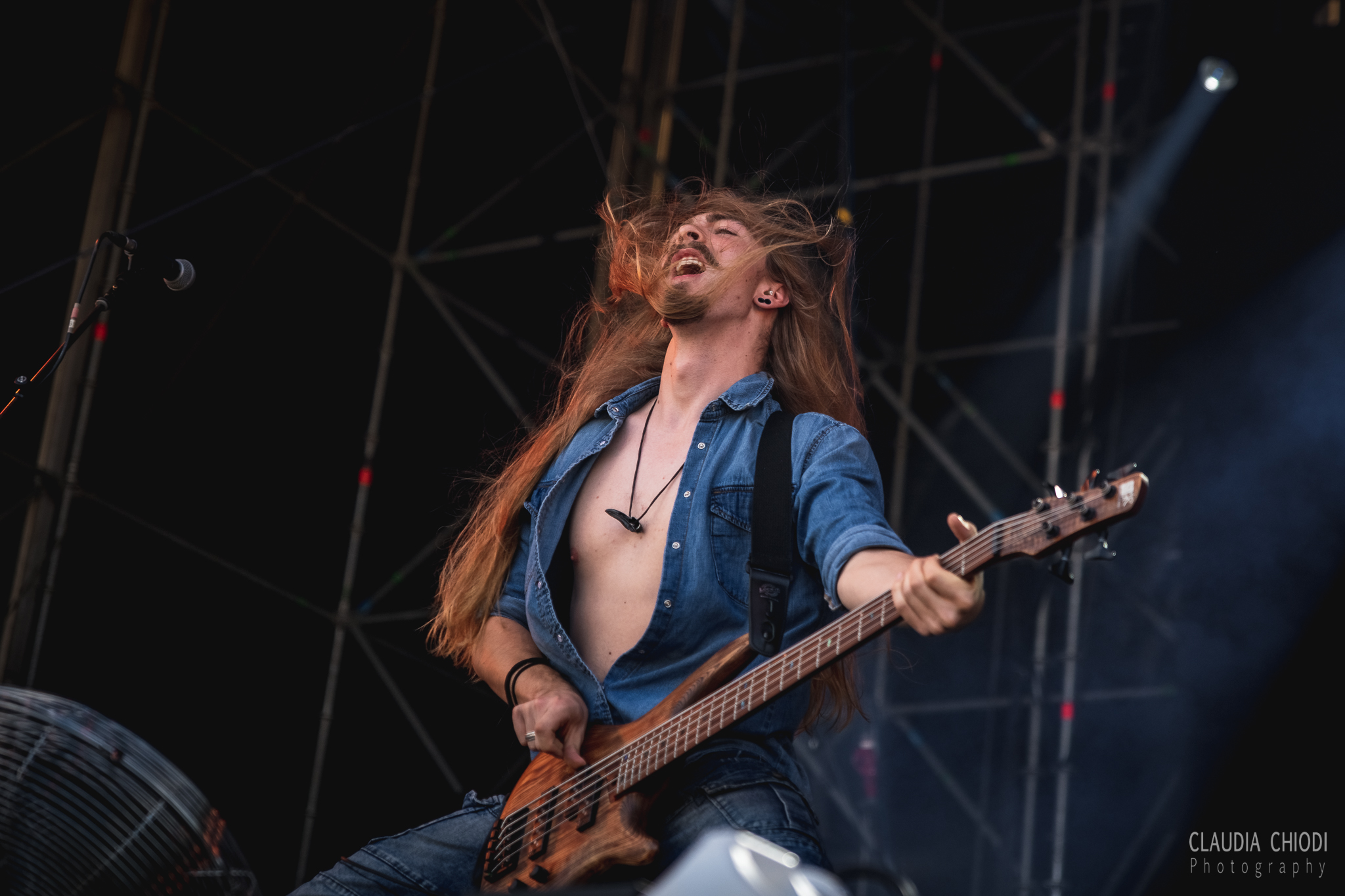 220821 Fighter V playing at Rock The Lakes 2022 in Vallamand.
Photo: Claudia Chiodi 220821 Fighter V playing at Rock The Lakes 2022 in Vallamand.
Photo: Claudia Chiodi