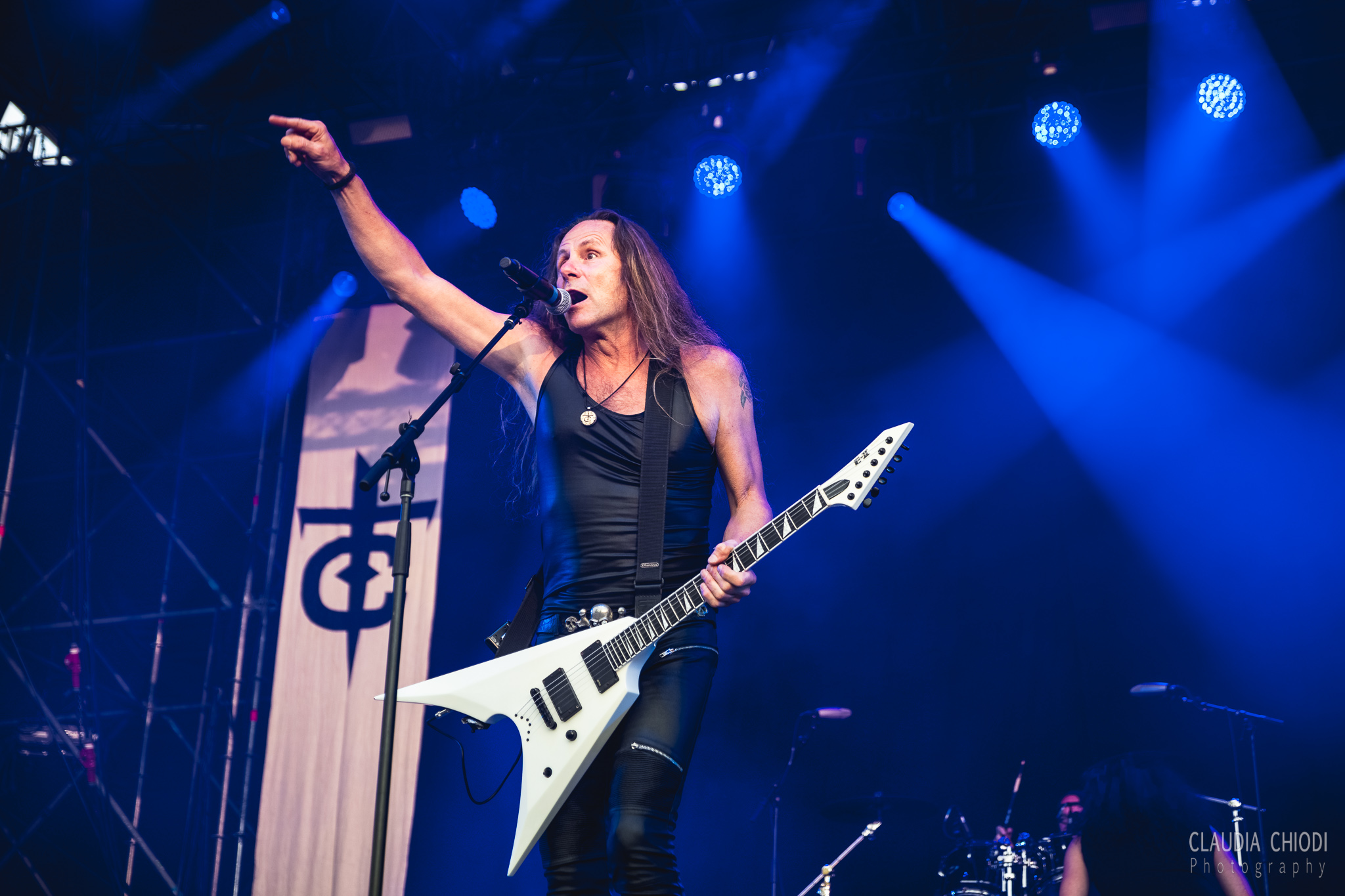 220819 Freedom Call playing at Rock The Lakes 2022 in Vallamand.
Photo: Claudia Chiodi 220819 Freedom Call playing at Rock The Lakes 2022 in Vallamand.
Photo: Claudia Chiodi