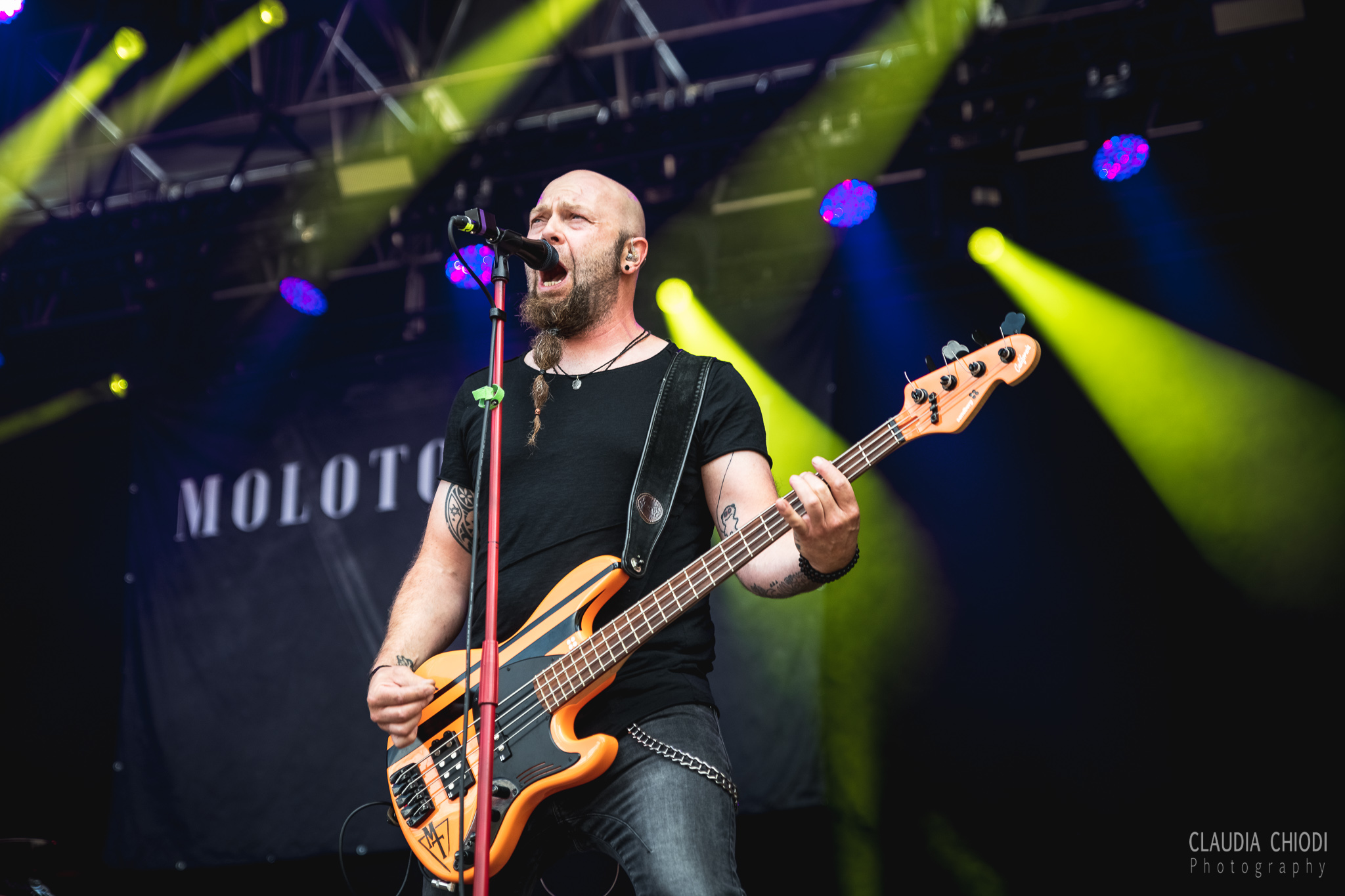 220820 Molotov Train playing at Rock The Lakes 2022 in Vallamand.
Photo: Claudia Chiodi 220820 Molotov Train playing at Rock The Lakes 2022 in Vallamand.
Photo: Claudia Chiodi