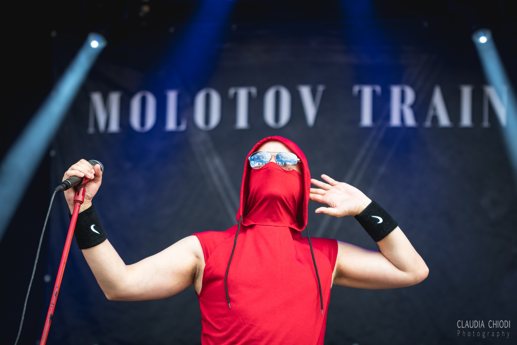 220820 Molotov Train playing at Rock The Lakes 2022 in Vallamand.
Photo: Claudia Chiodi 220820 Molotov Train playing at Rock The Lakes 2022 in Vallamand.
Photo: Claudia Chiodi