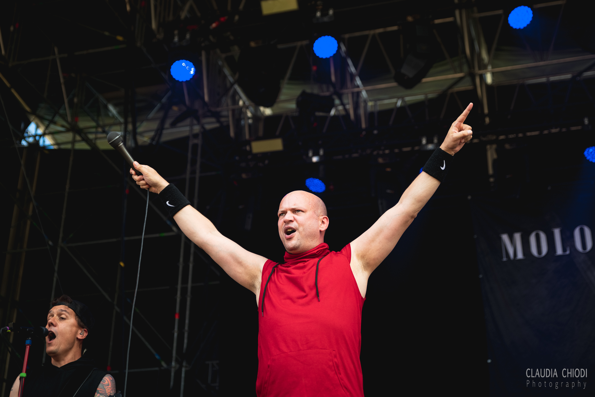 220820 Molotov Train playing at Rock The Lakes 2022 in Vallamand.
Photo: Claudia Chiodi 220820 Molotov Train playing at Rock The Lakes 2022 in Vallamand.
Photo: Claudia Chiodi