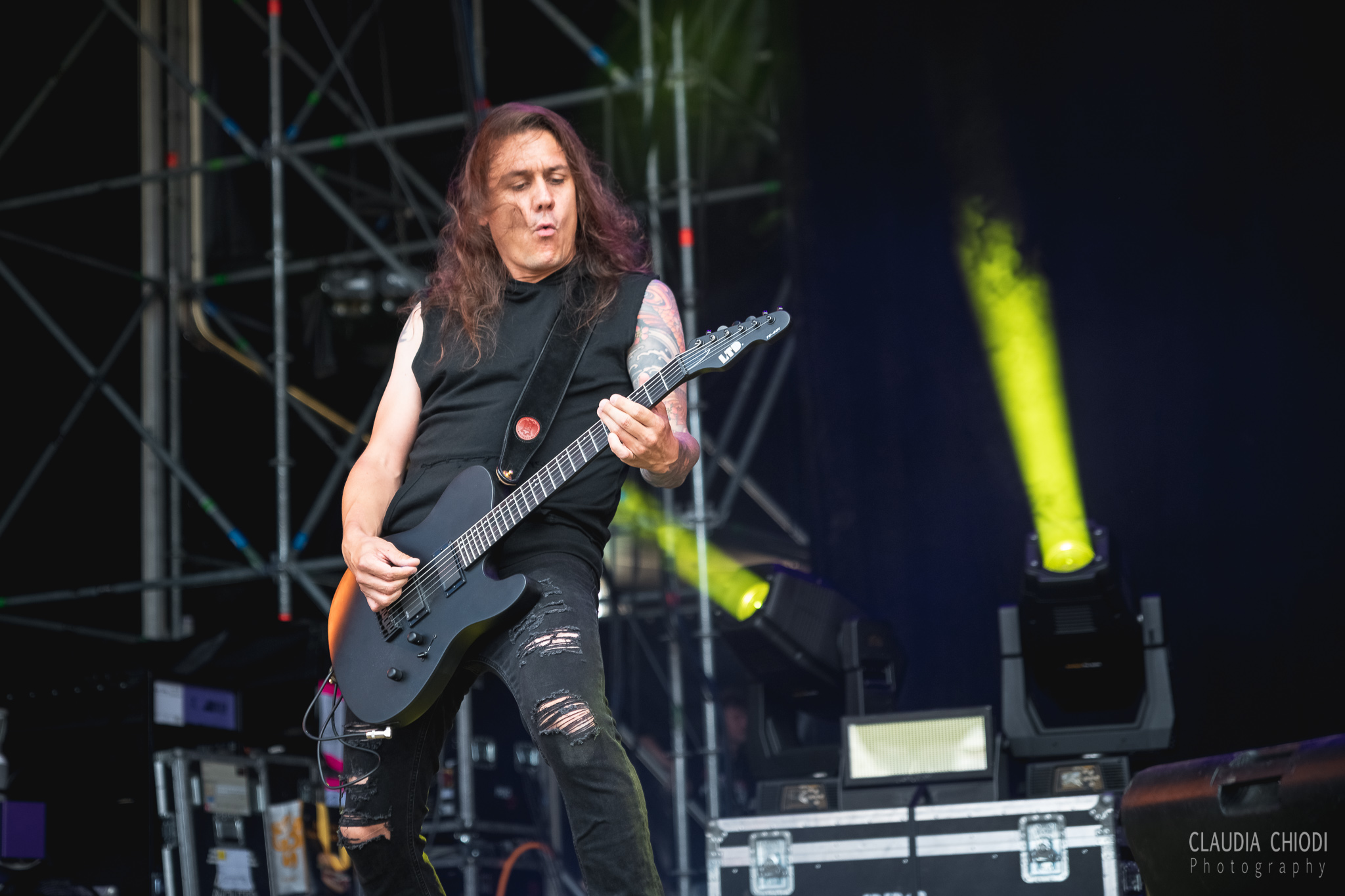 220820 Molotov Train playing at Rock The Lakes 2022 in Vallamand.
Photo: Claudia Chiodi 220820 Molotov Train playing at Rock The Lakes 2022 in Vallamand.
Photo: Claudia Chiodi