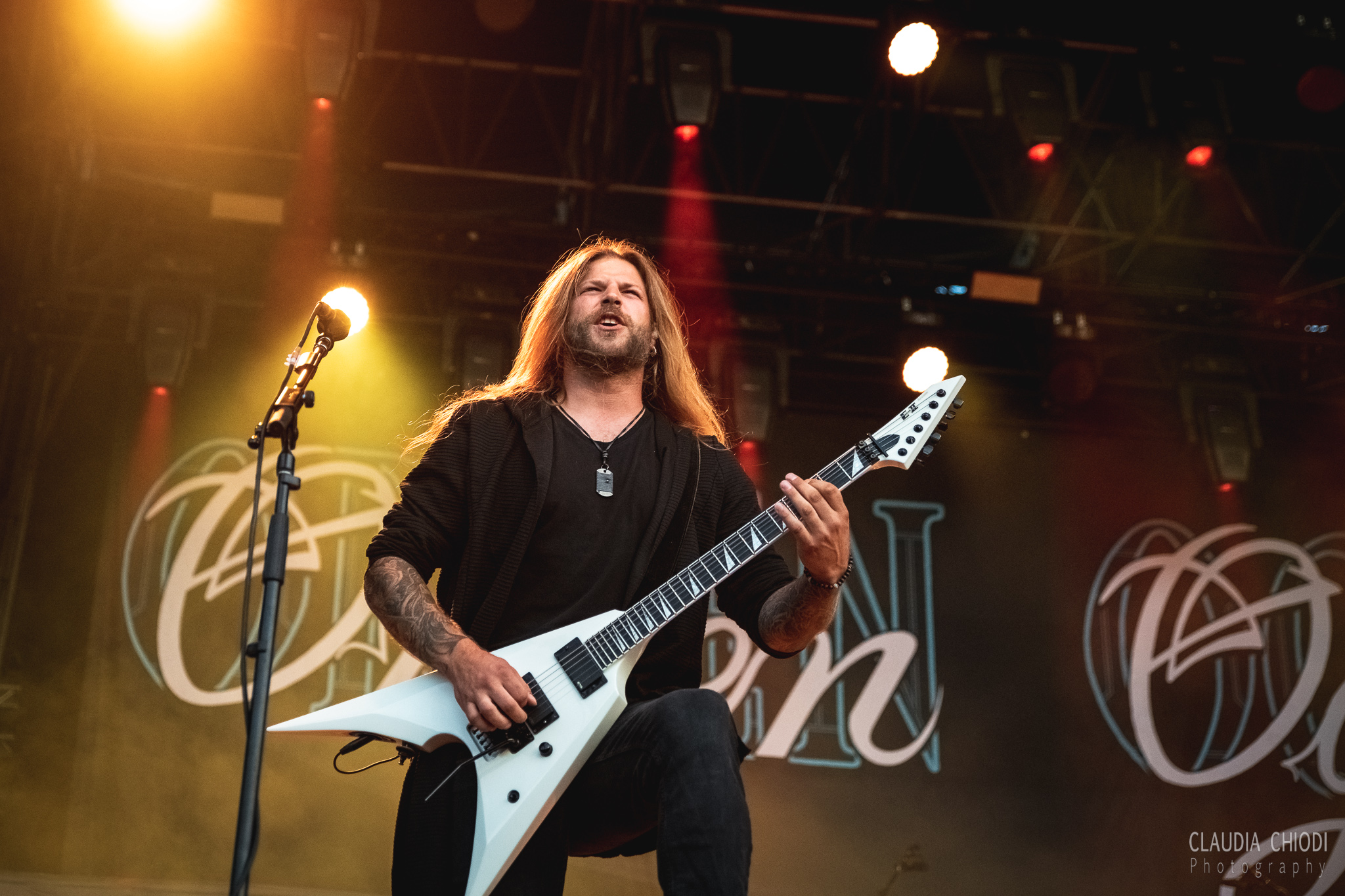 220821 Orden Ogan playing at Rock The Lakes 2022 in Vallamand.
Photo: Claudia Chiodi 220821 Orden Ogan playing at Rock The Lakes 2022 in Vallamand.
Photo: Claudia Chiodi