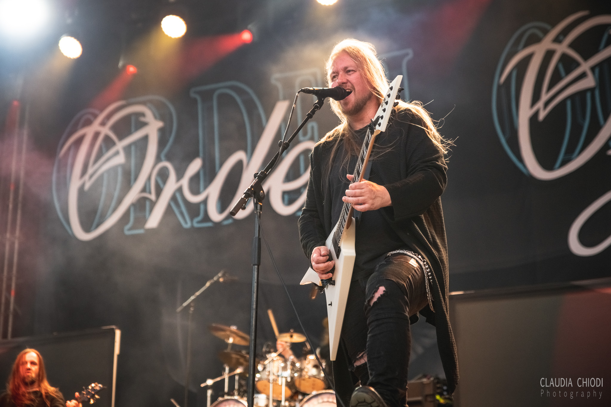 220821 Orden Ogan playing at Rock The Lakes 2022 in Vallamand.
Photo: Claudia Chiodi 220821 Orden Ogan playing at Rock The Lakes 2022 in Vallamand.
Photo: Claudia Chiodi